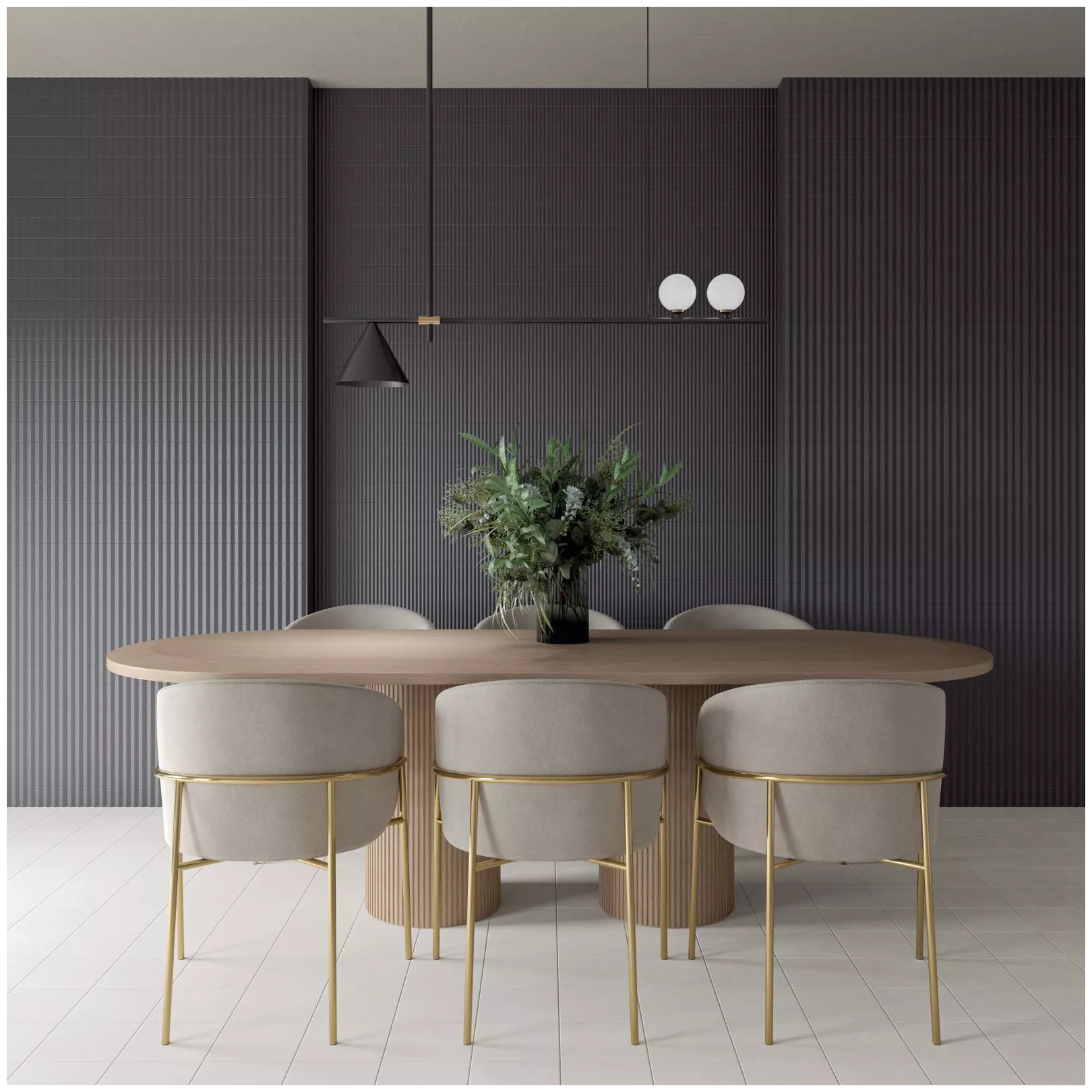 Carrelage mural faience effet graphique TWIN PEAKS