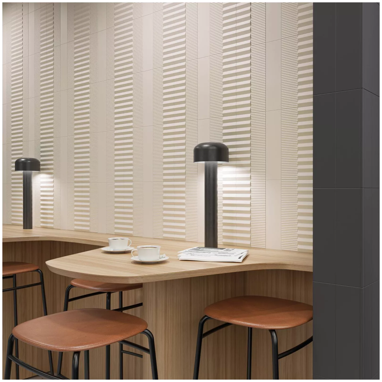 Carrelage mural faience effet graphique TWIN PEAKS