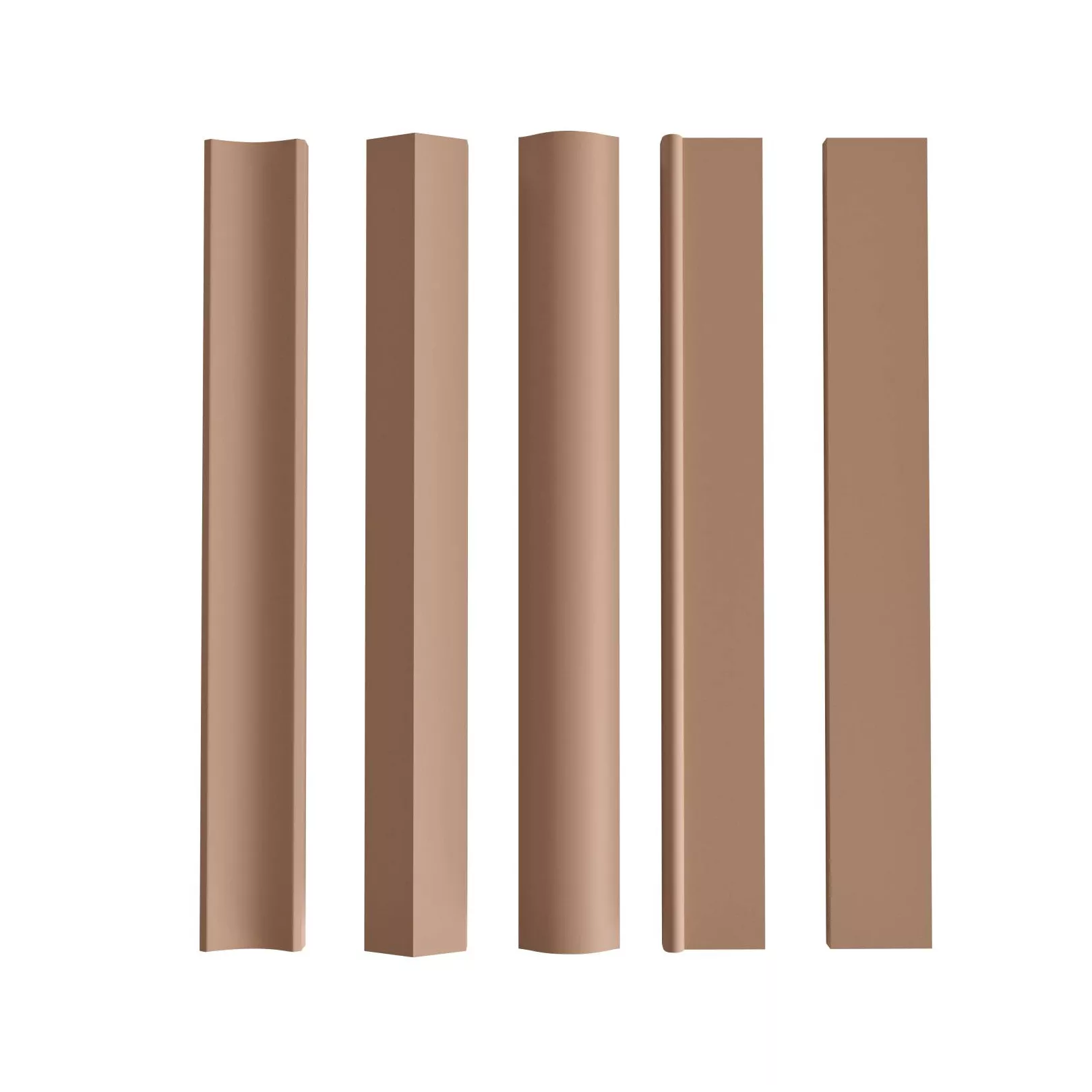 Faience effet graphique FACES Tan