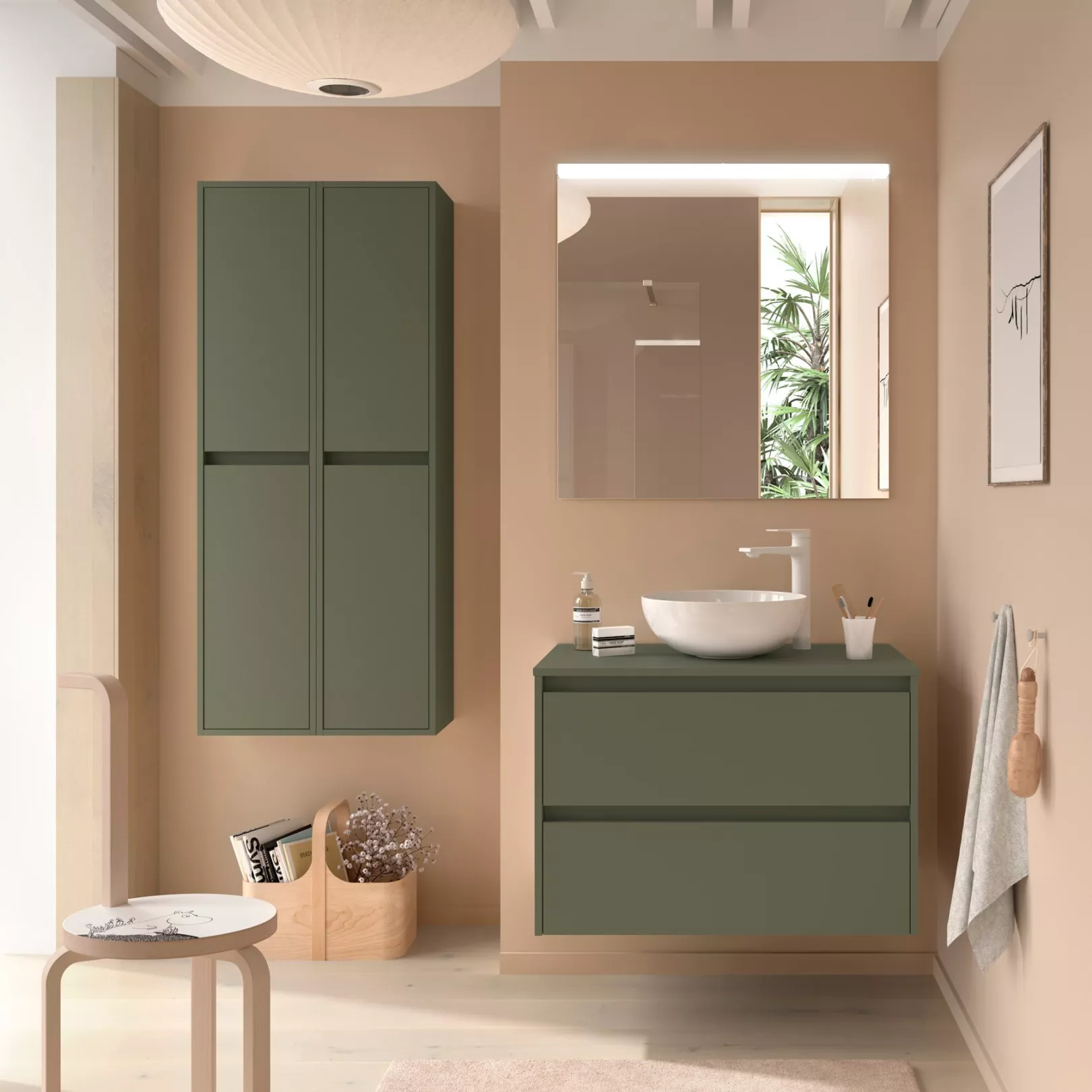 Meuble bain suspendu SPLASH 2 tiroirs / 4 tiroirs