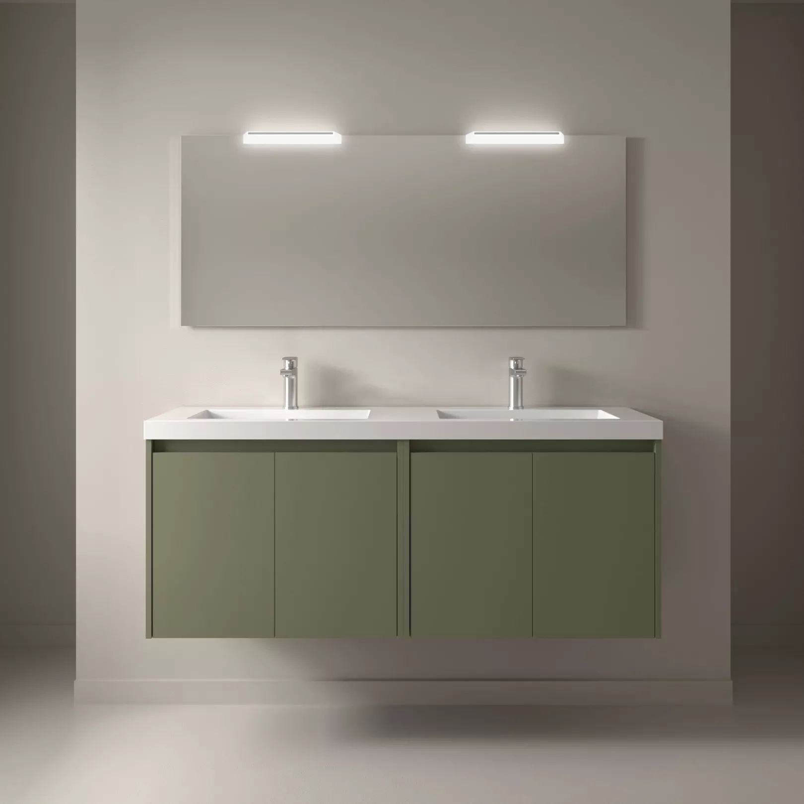 Meuble bain suspendu SPLASH 2 portes / 4 portes