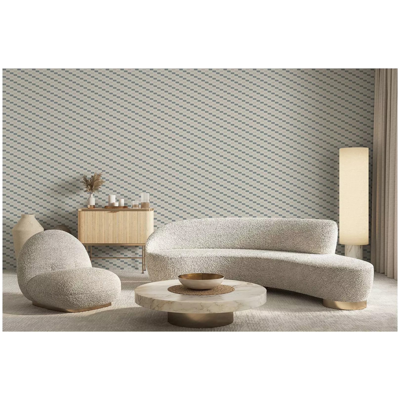 Mosaïque pâte de verre DOPPEL DESIGN