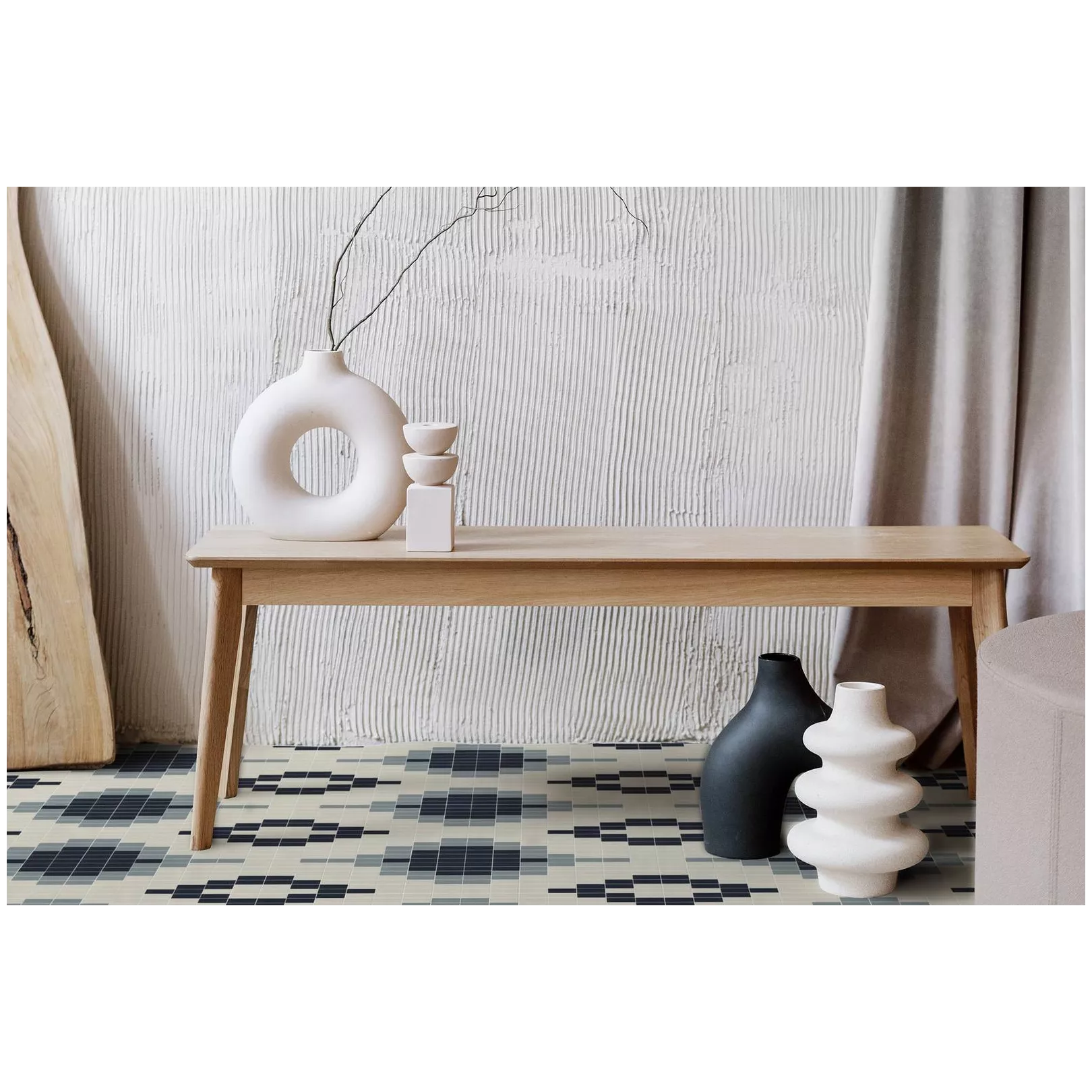 Mosaïque pâte de verre DOPPEL DESIGN
