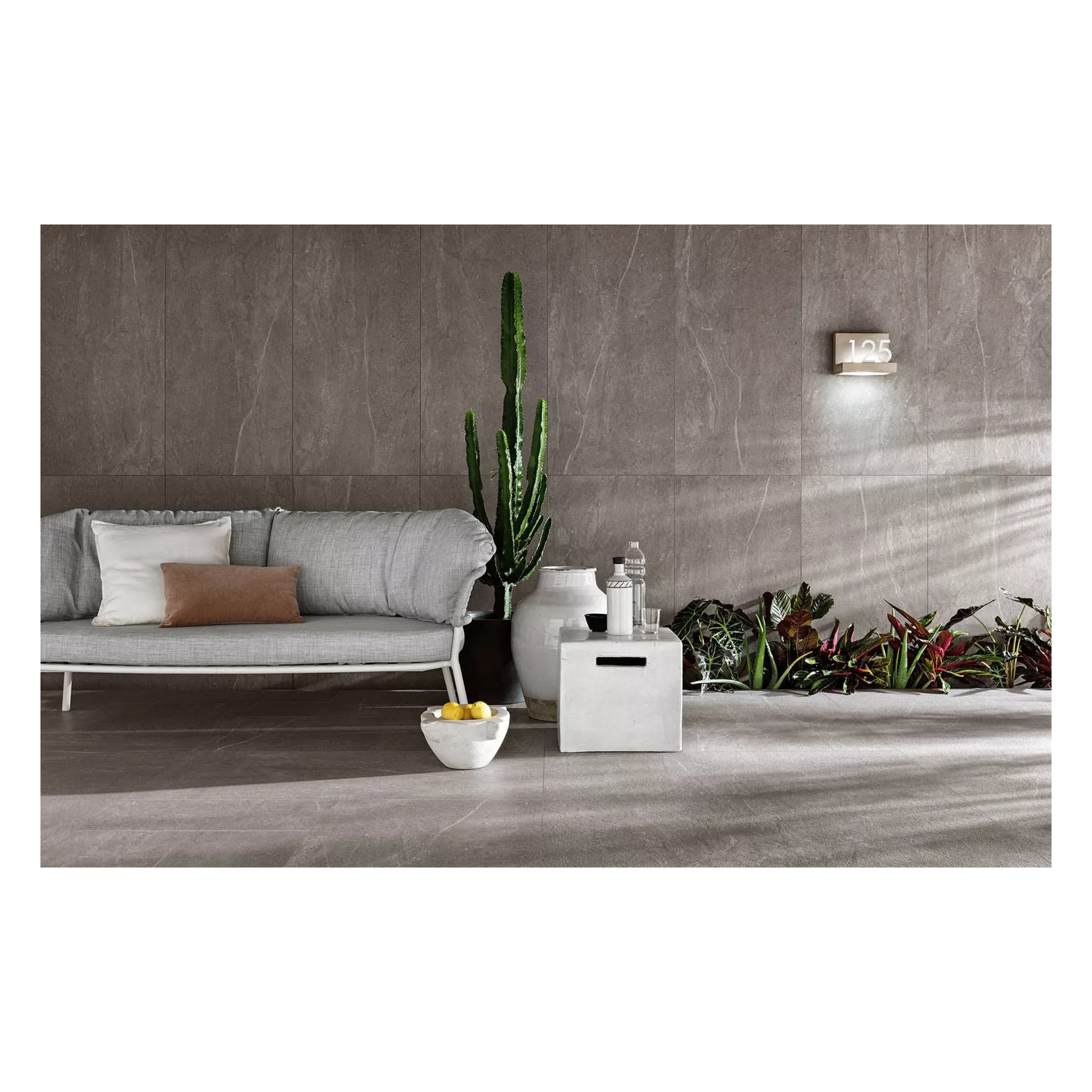 Carrelage grès cérame effet pierre TERRAPIETRA