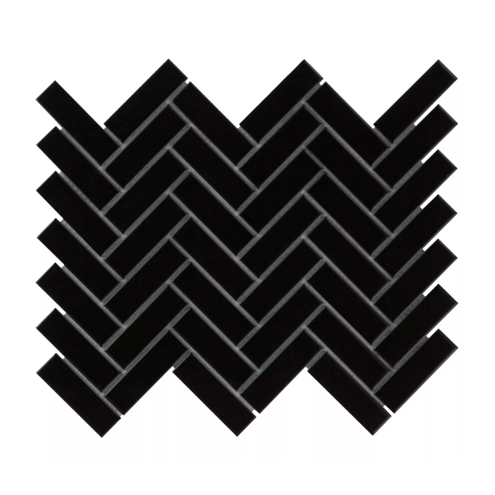 Mosaïque de grès cérame Paris Herringbone 7,3x2,3cm