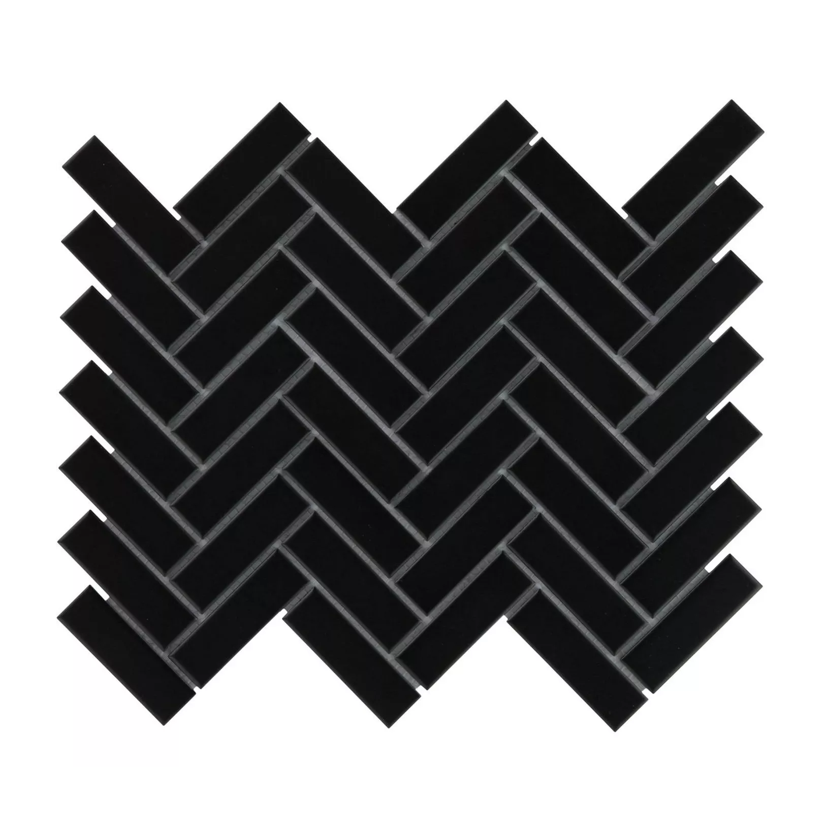 Mosaïque de grès cérame Paris Herringbone 7,3x2,3cm