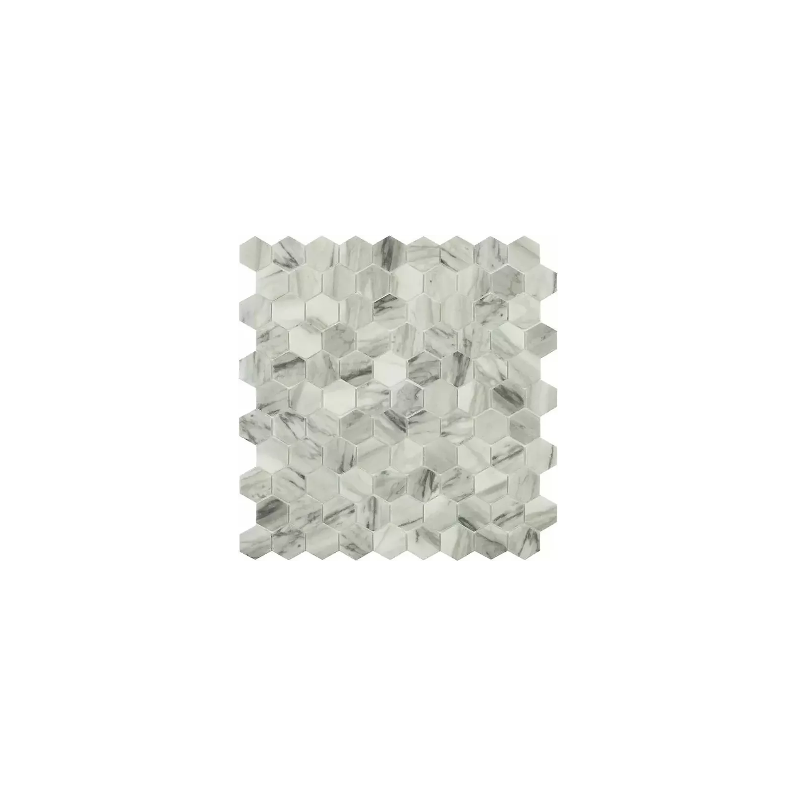 Mosaïque MARBLE hexagone 3,5x3,5cm