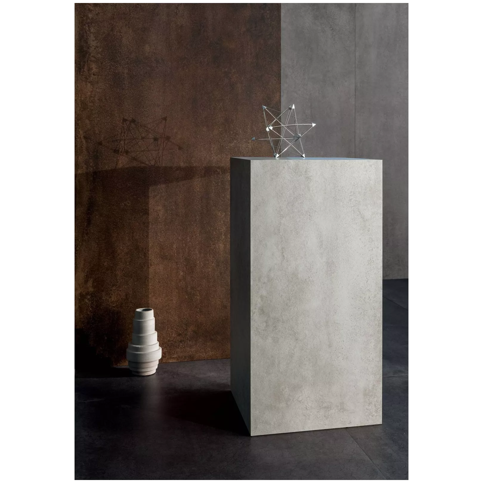 Carrelage grès cérame effet béton CONCRETO
