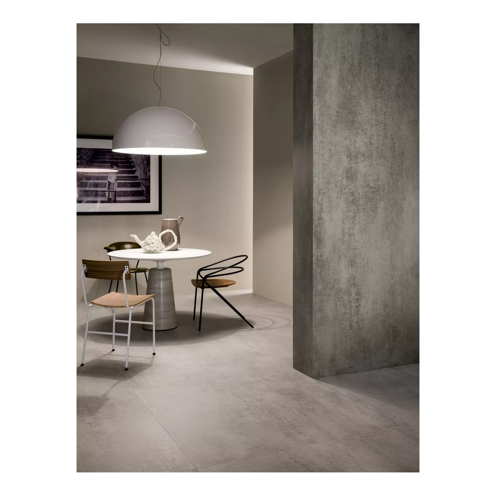 Carrelage grès cérame effet béton CONCRETO