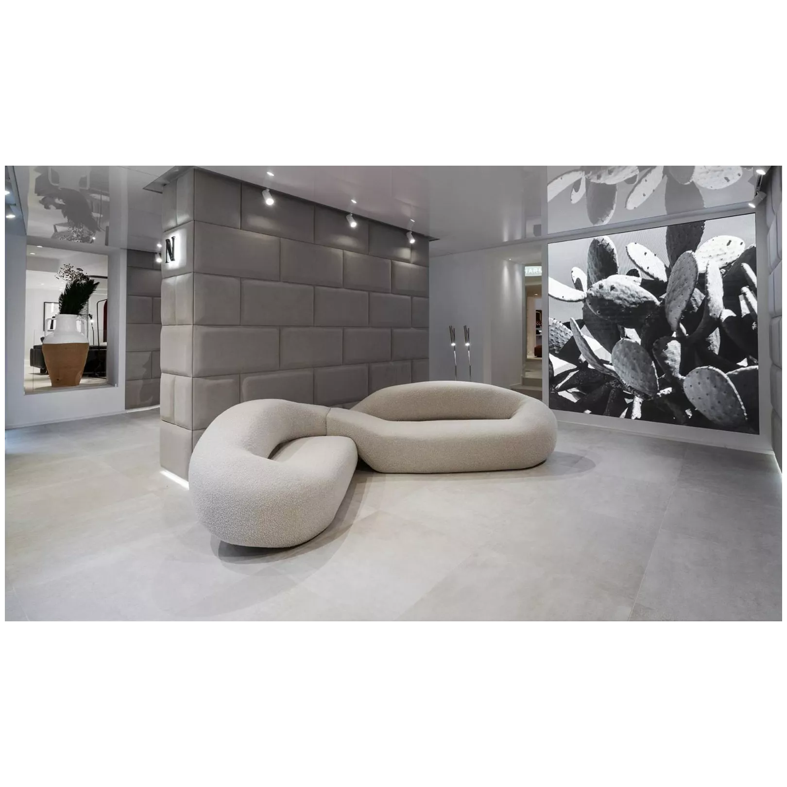 Carrelage grès cérame effet béton CONCRETO