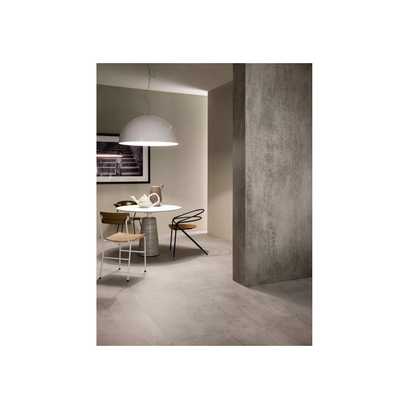 Carrelage grès cérame effet béton CONCRETO