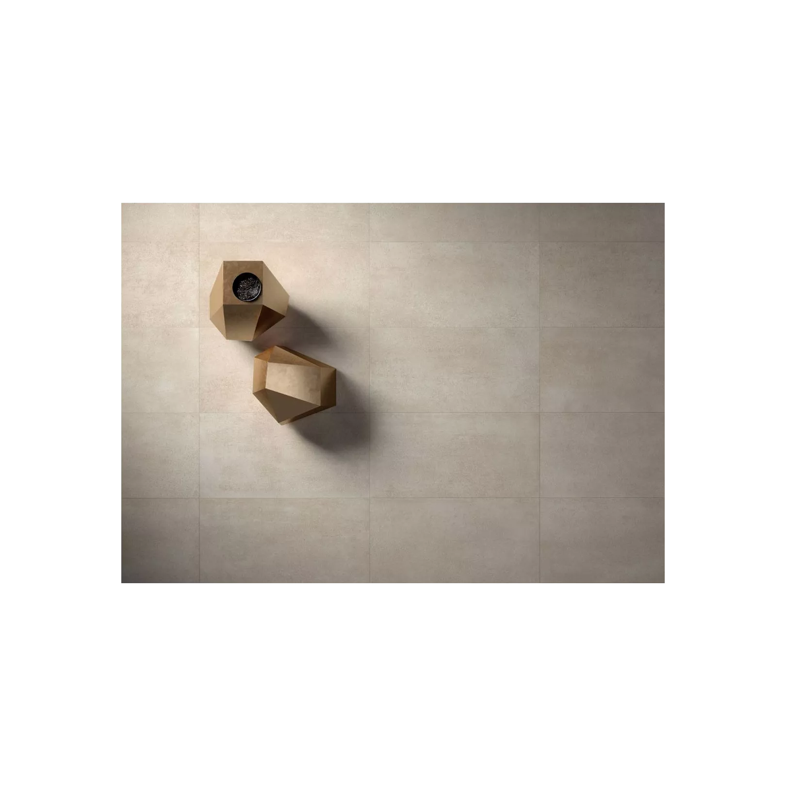 Carrelage grès cérame effet béton CONCRETO