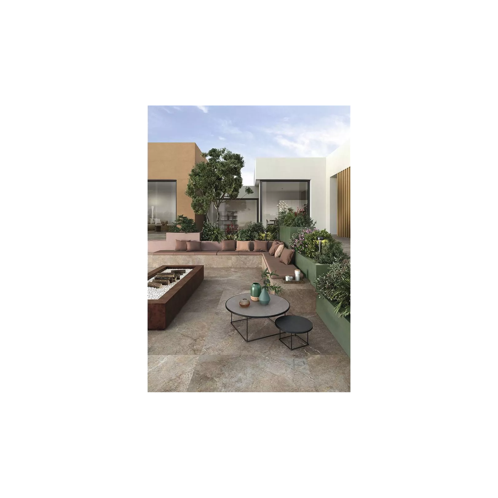 Carrelage grès cérame effet pierre ANTHOLOGY