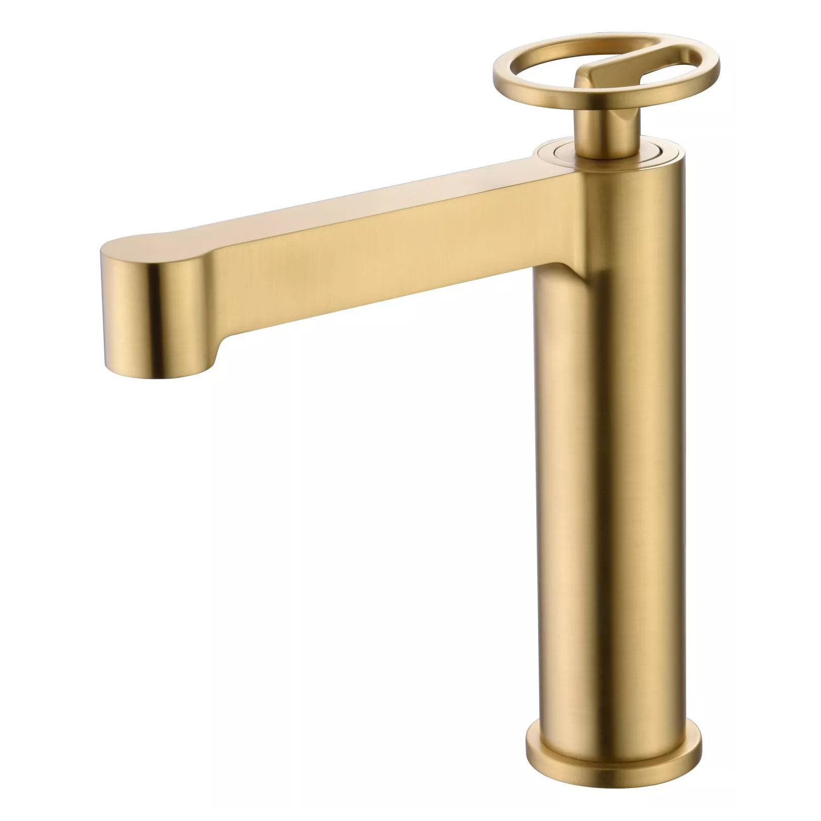 Robinet mitigeur monocommande RING à poser pour lavabo (1 trou)