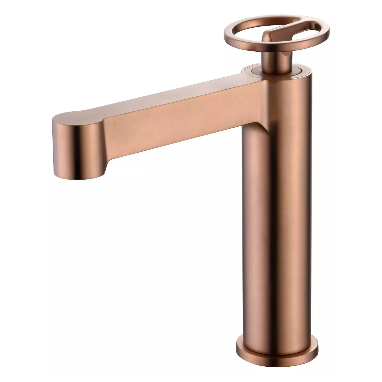 Robinet mitigeur monocommande RING à poser pour lavabo (1 trou)