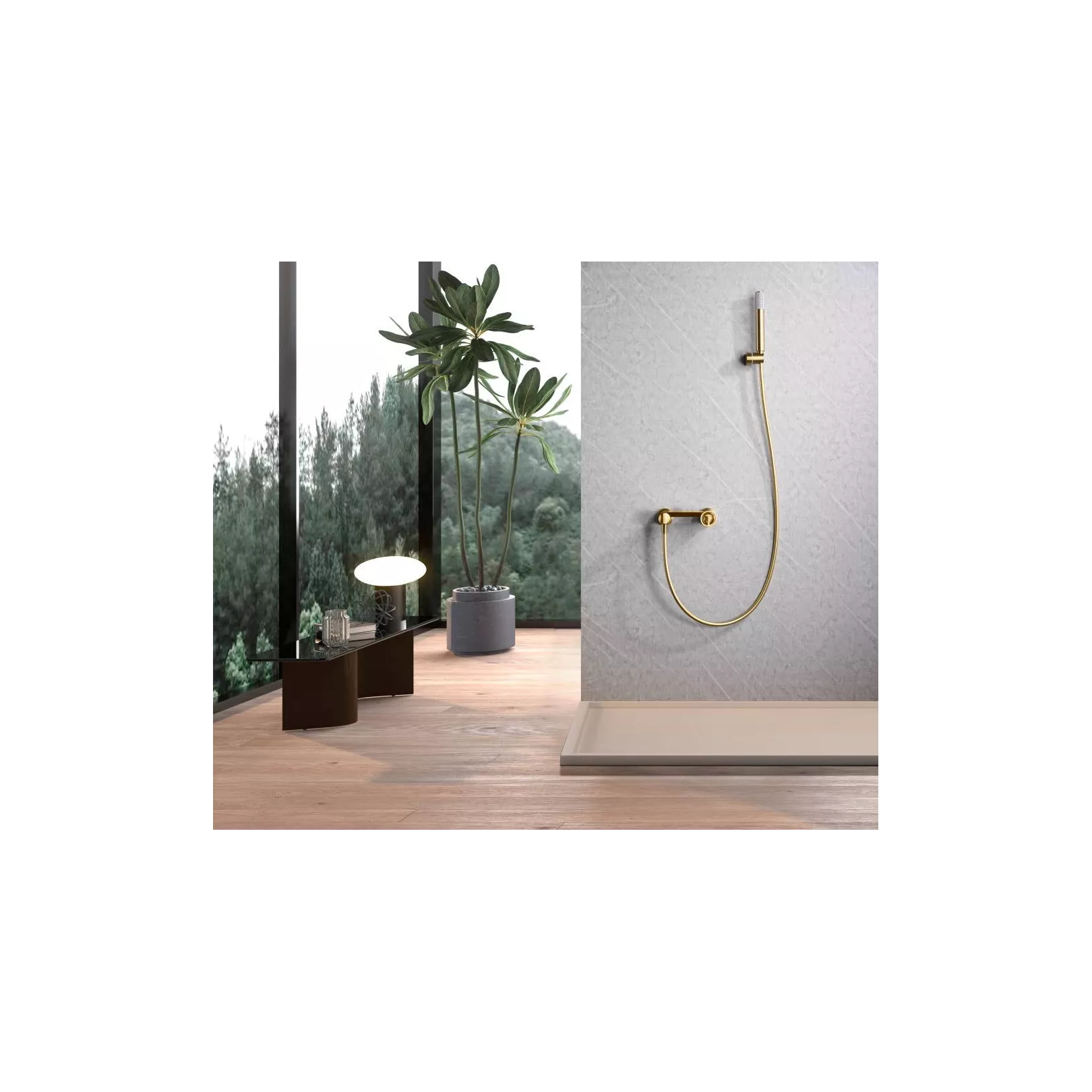 Douchette RING mitigeur monocommande bain/douche