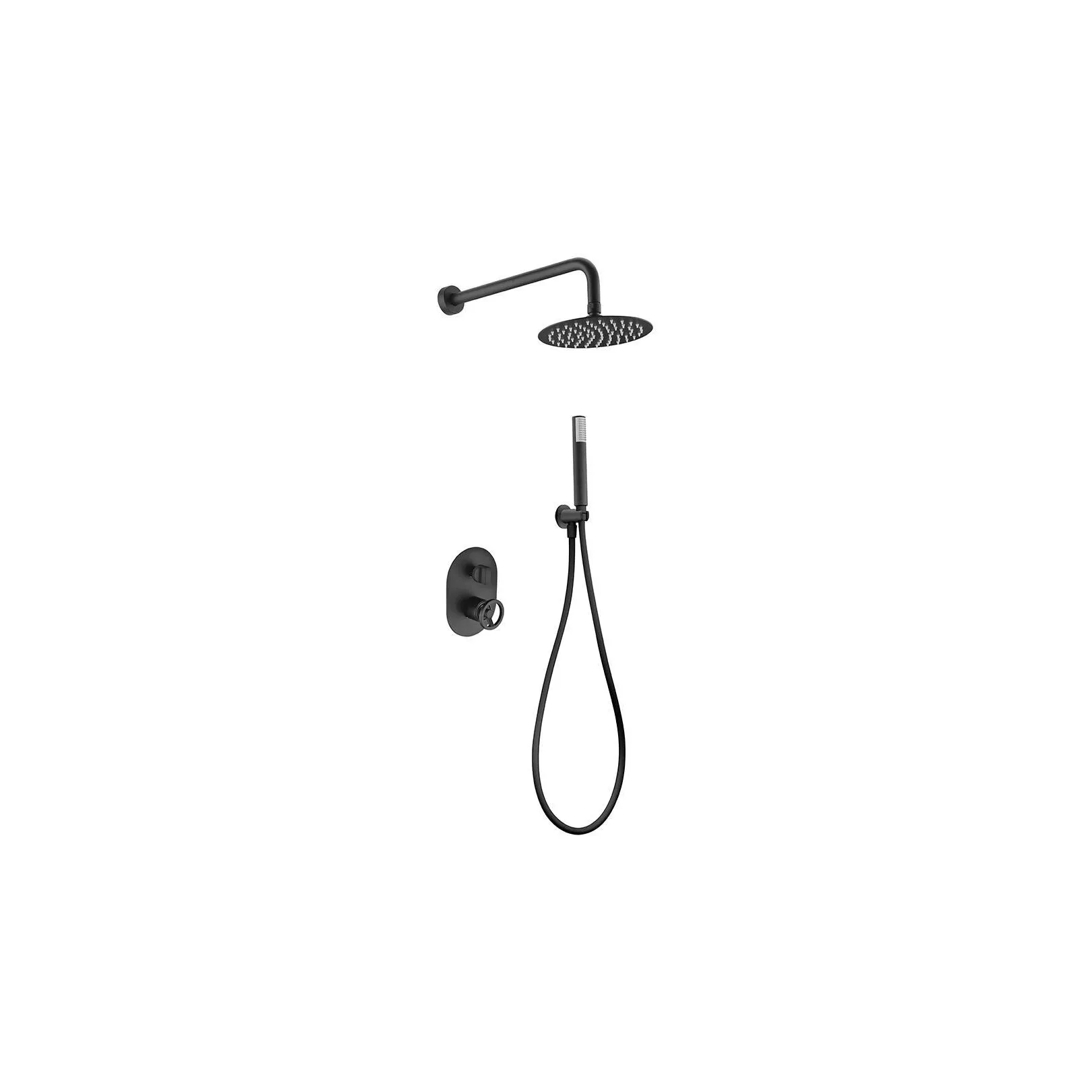 Ensemble de douche RING à encastrer - mitigeur monocommande