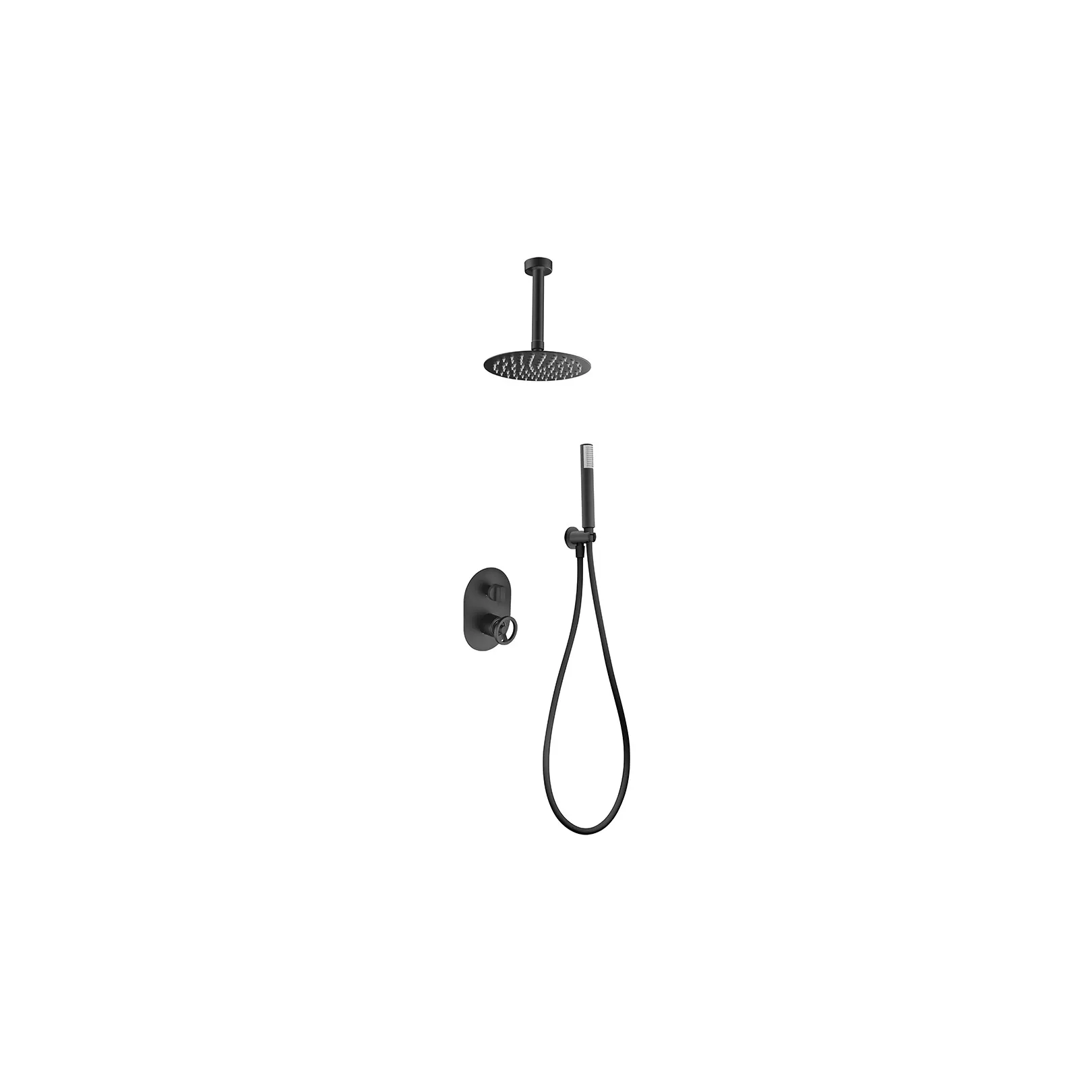 Ensemble de douche RING à encastrer - mitigeur monocommande