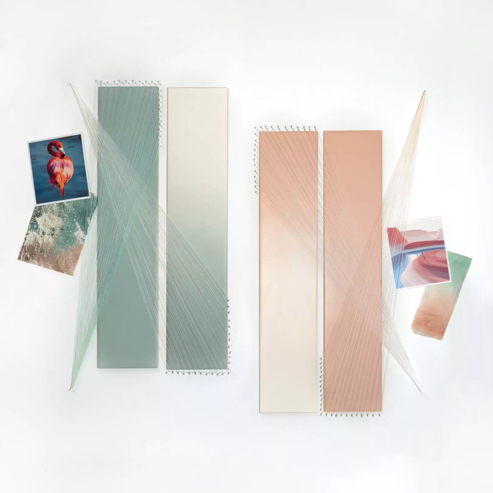 Carrelage mural faience effet graphique MELANGE
