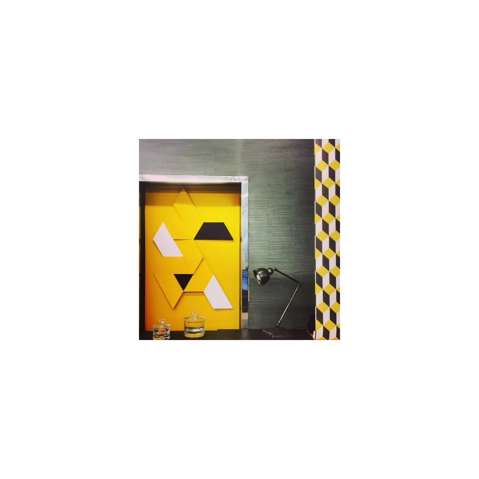 Panneau décoratif mural ORAC DECOR 3D W101 TRAPEZIUM