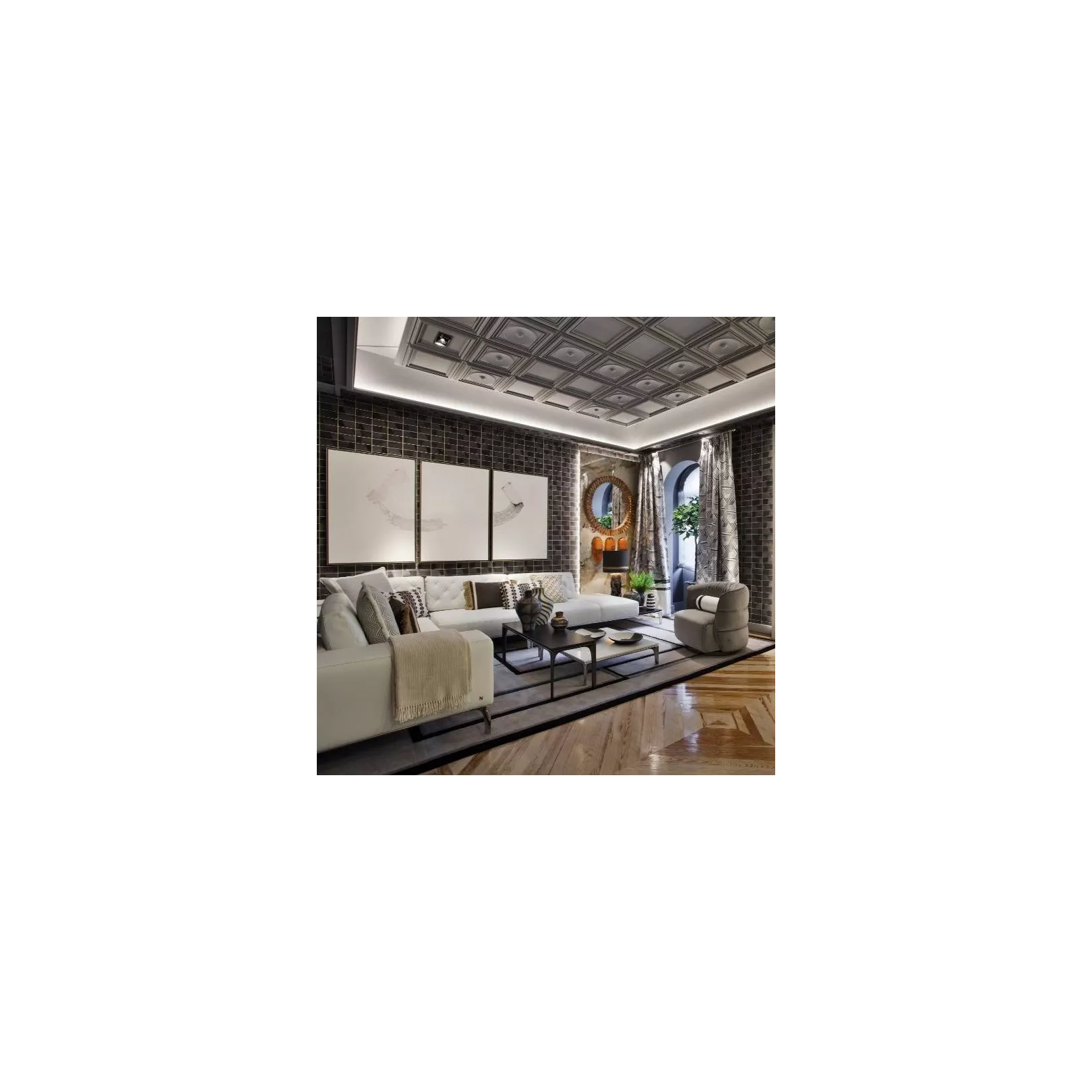 Panneau décoratif mural ORAC DECOR 3D W121 AUTOIRE