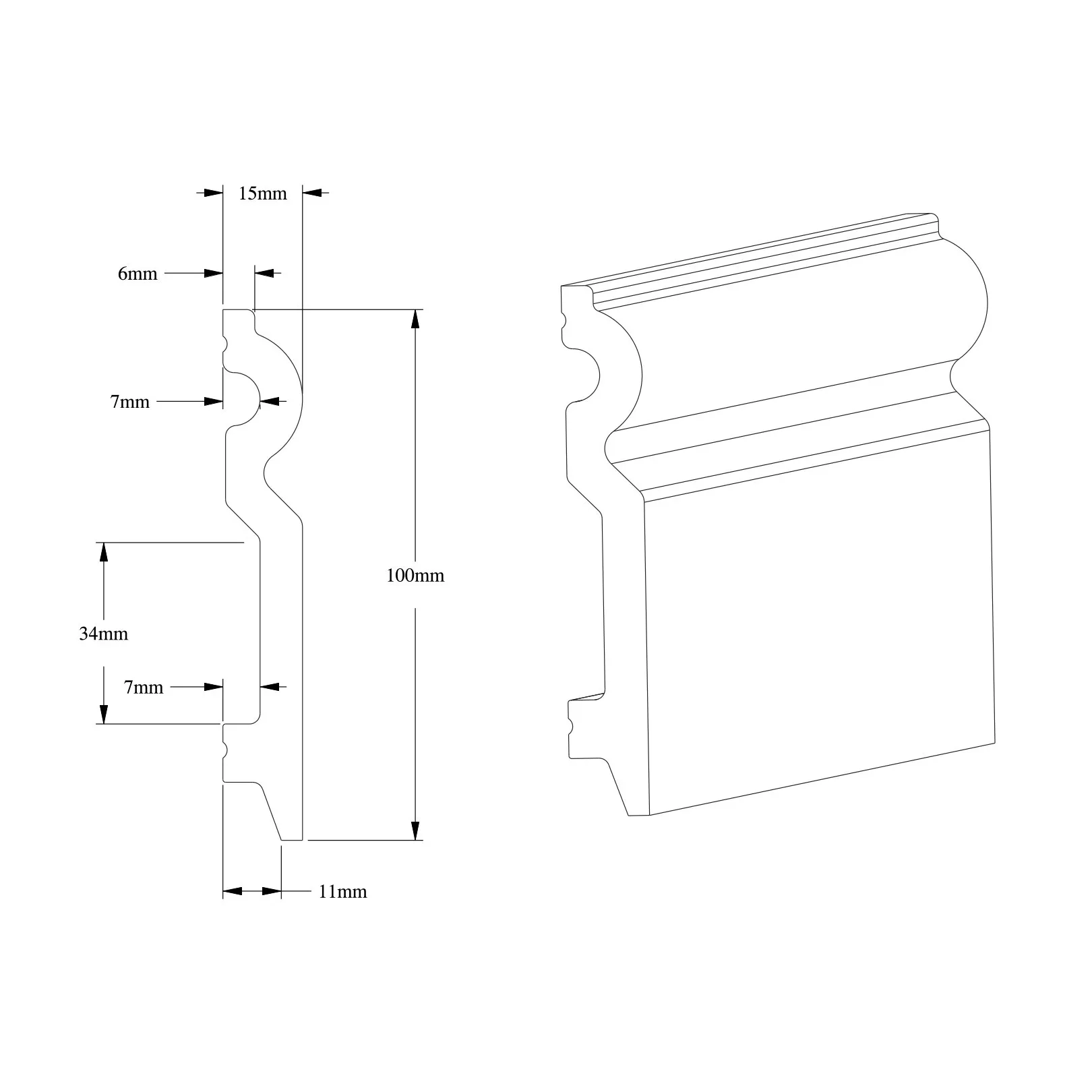 Plinthe ORAC SX137 et SX137 Flex