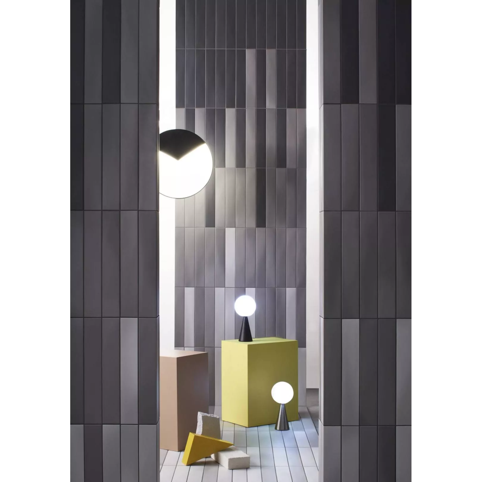 Carrelage grès cérame effet graphique RAINBOW