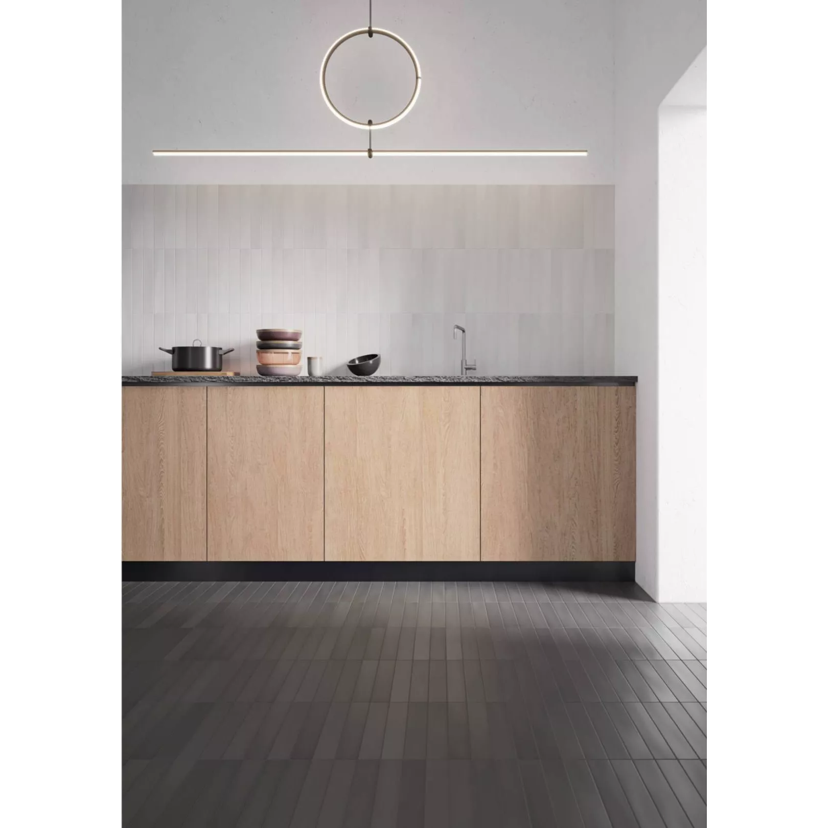 Carrelage grès cérame effet graphique RAINBOW