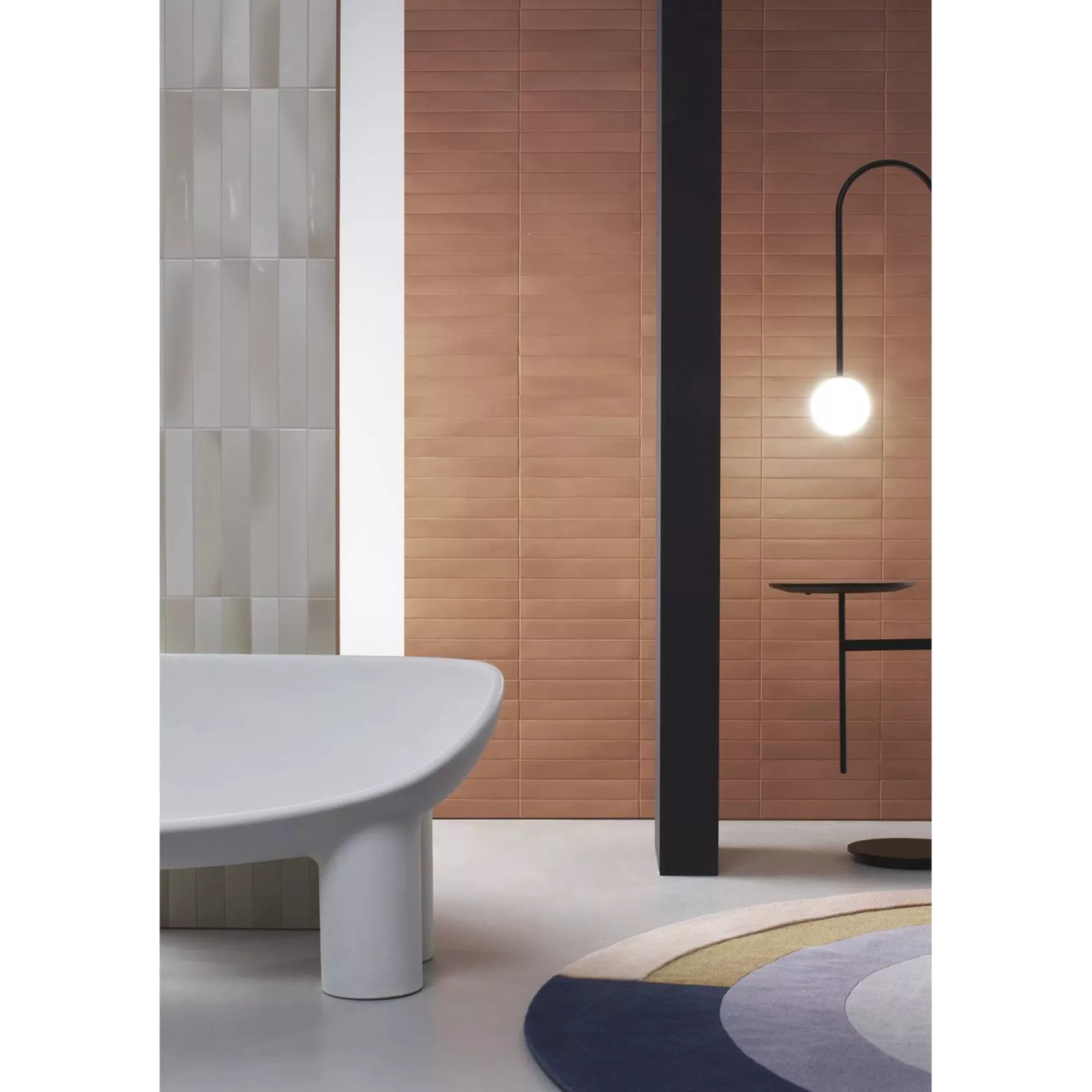 Carrelage grès cérame effet graphique RAINBOW