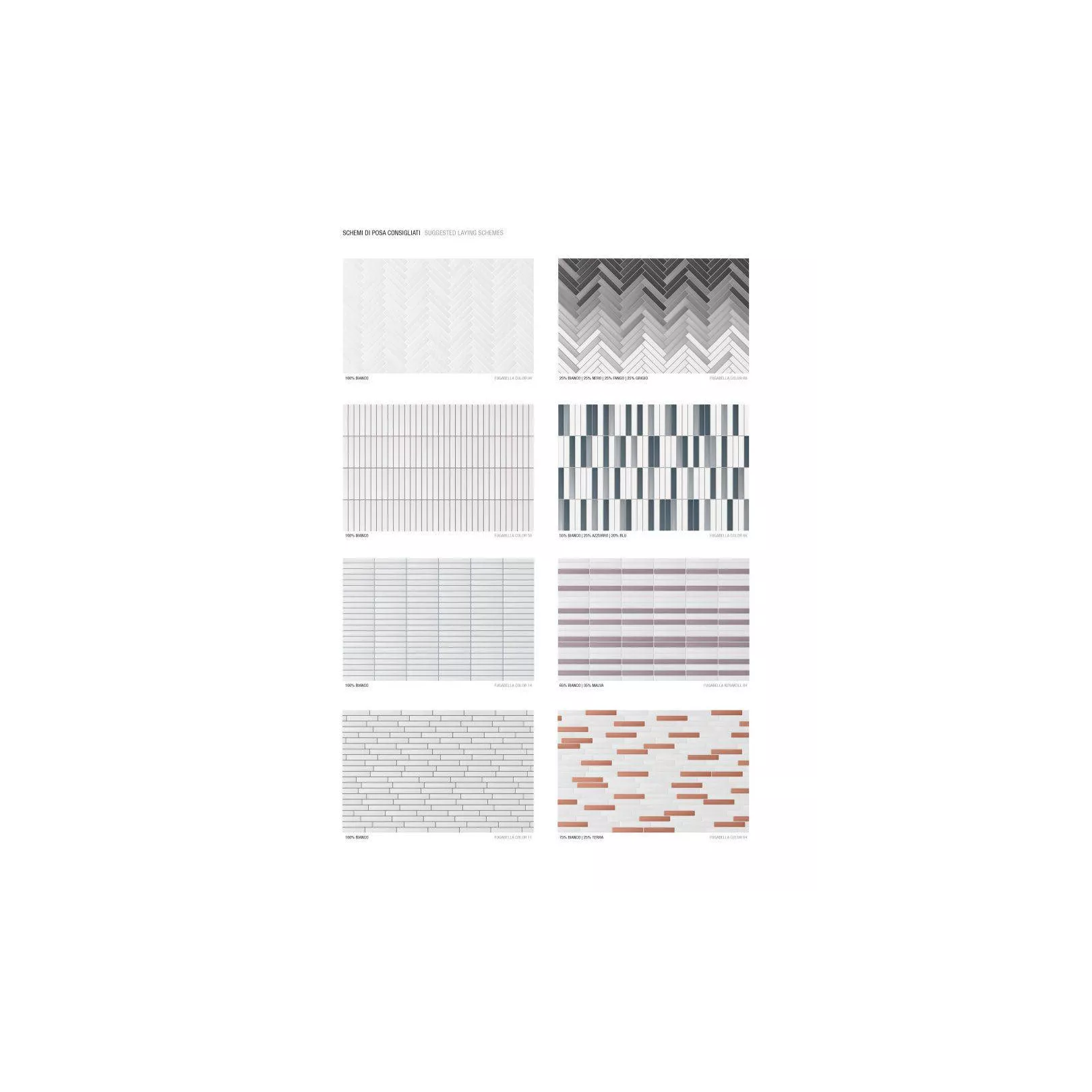 Carrelage grès cérame effet graphique RAINBOW
