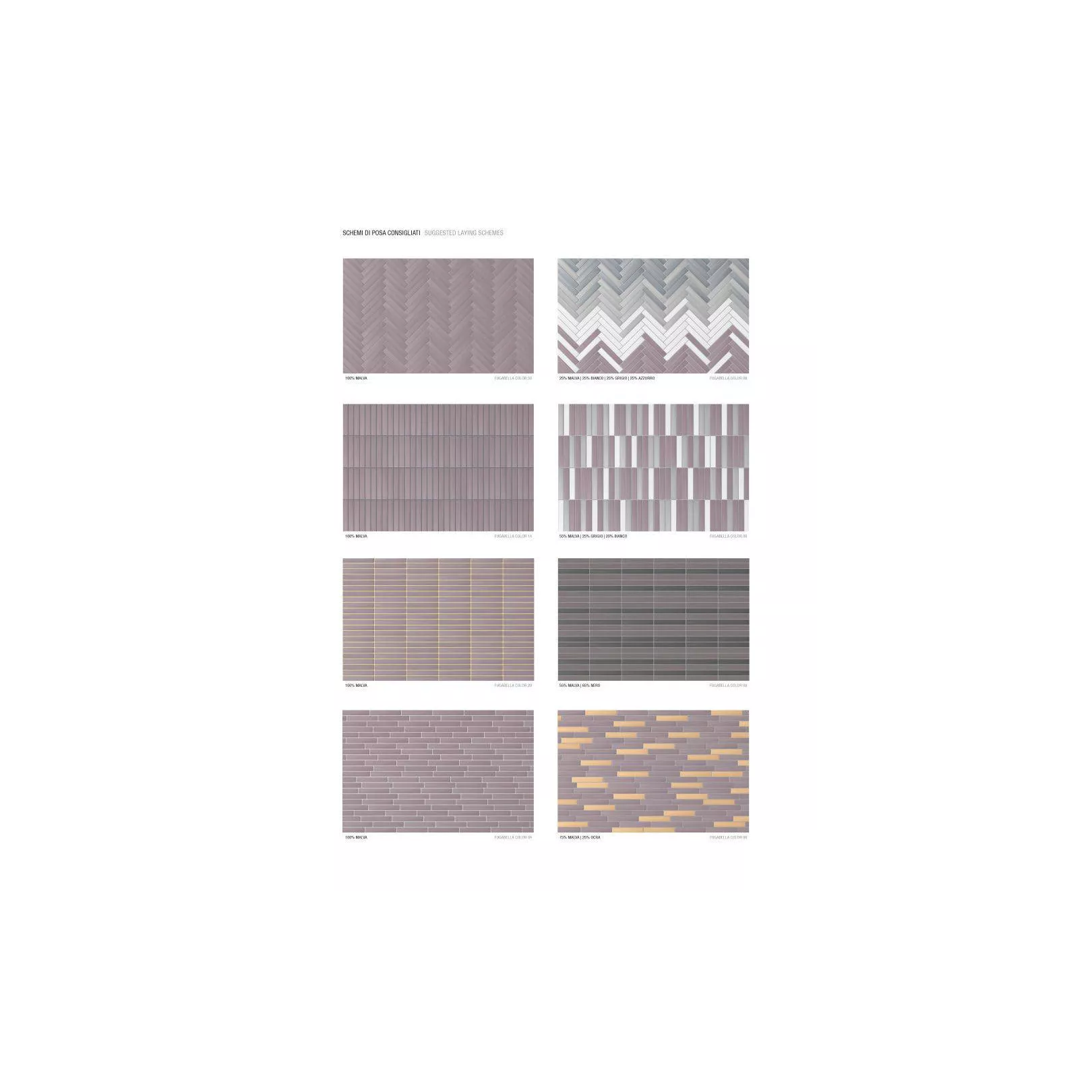 Carrelage grès cérame effet graphique RAINBOW