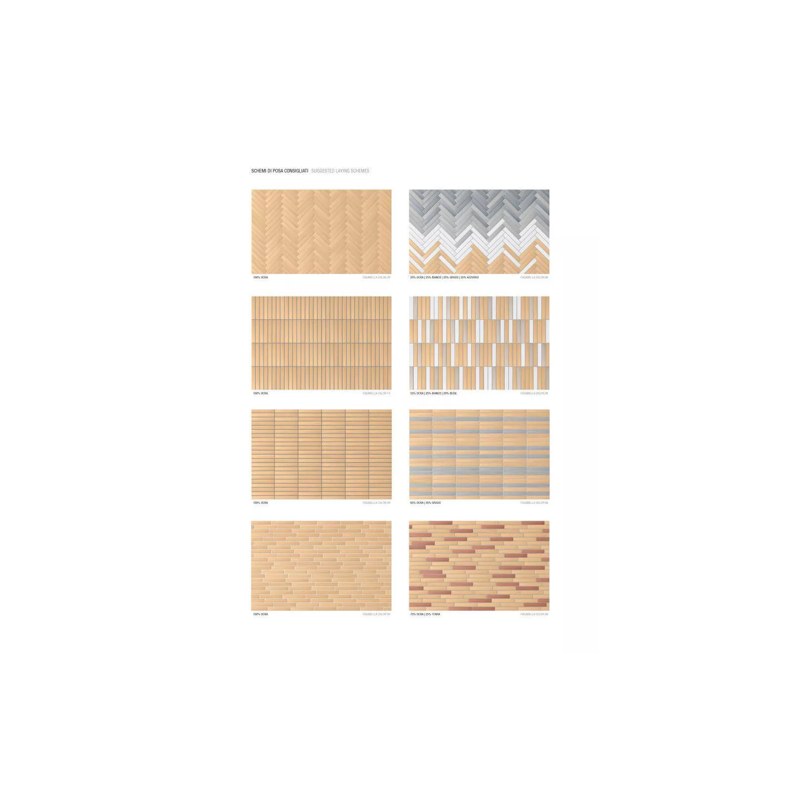 Carrelage grès cérame effet graphique RAINBOW
