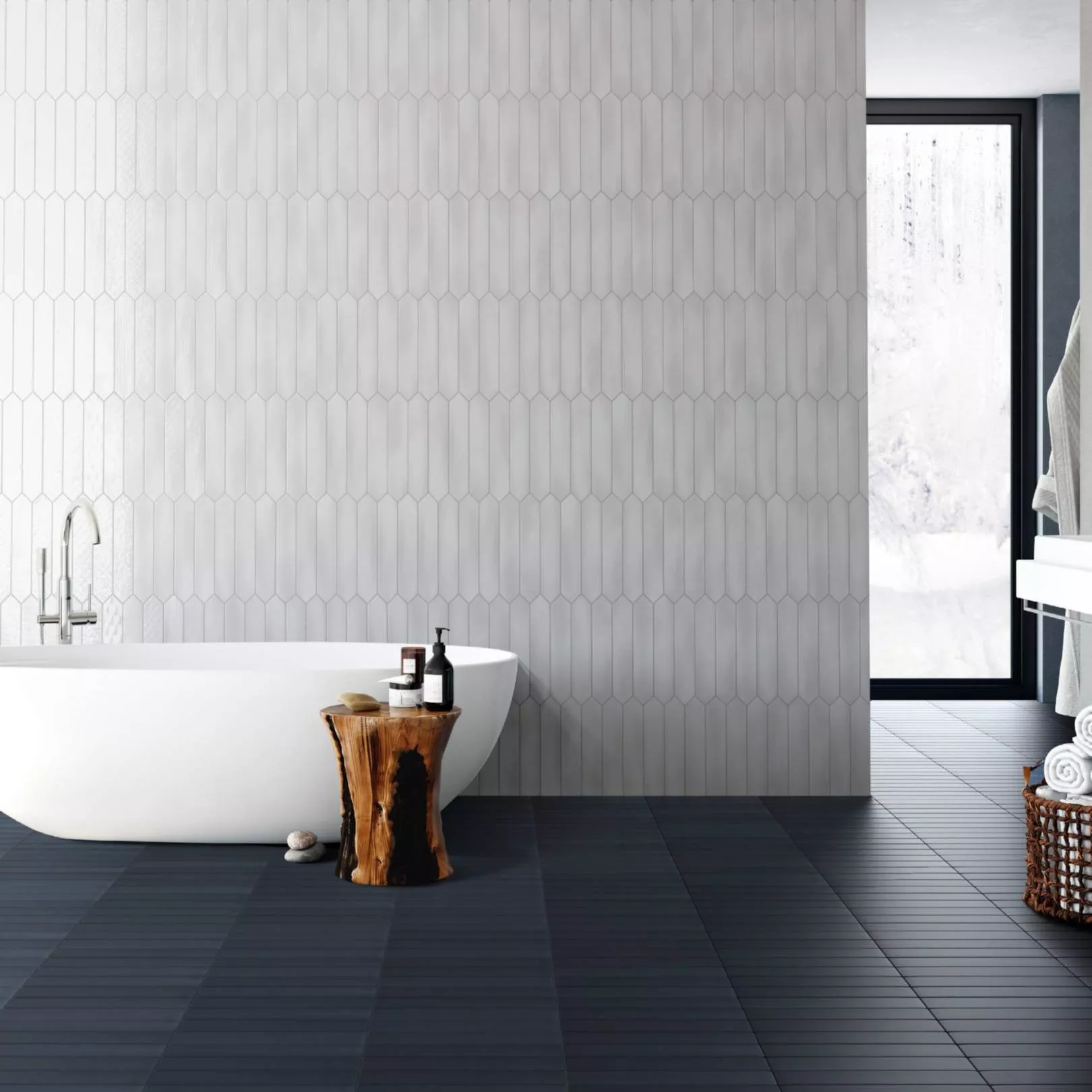Carrelage grès cérame effet graphique RAINBOW