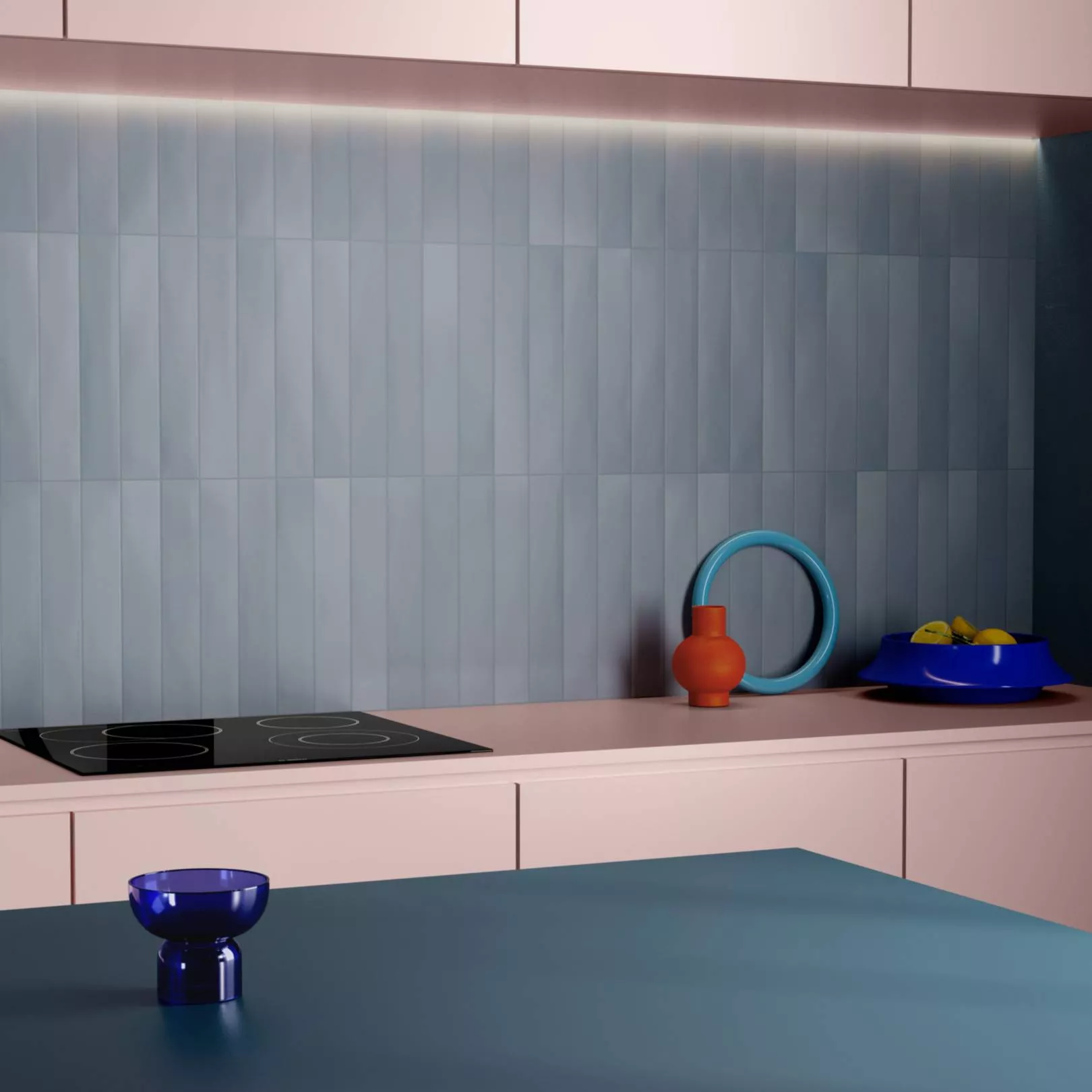 Carrelage grès cérame effet graphique RAINBOW