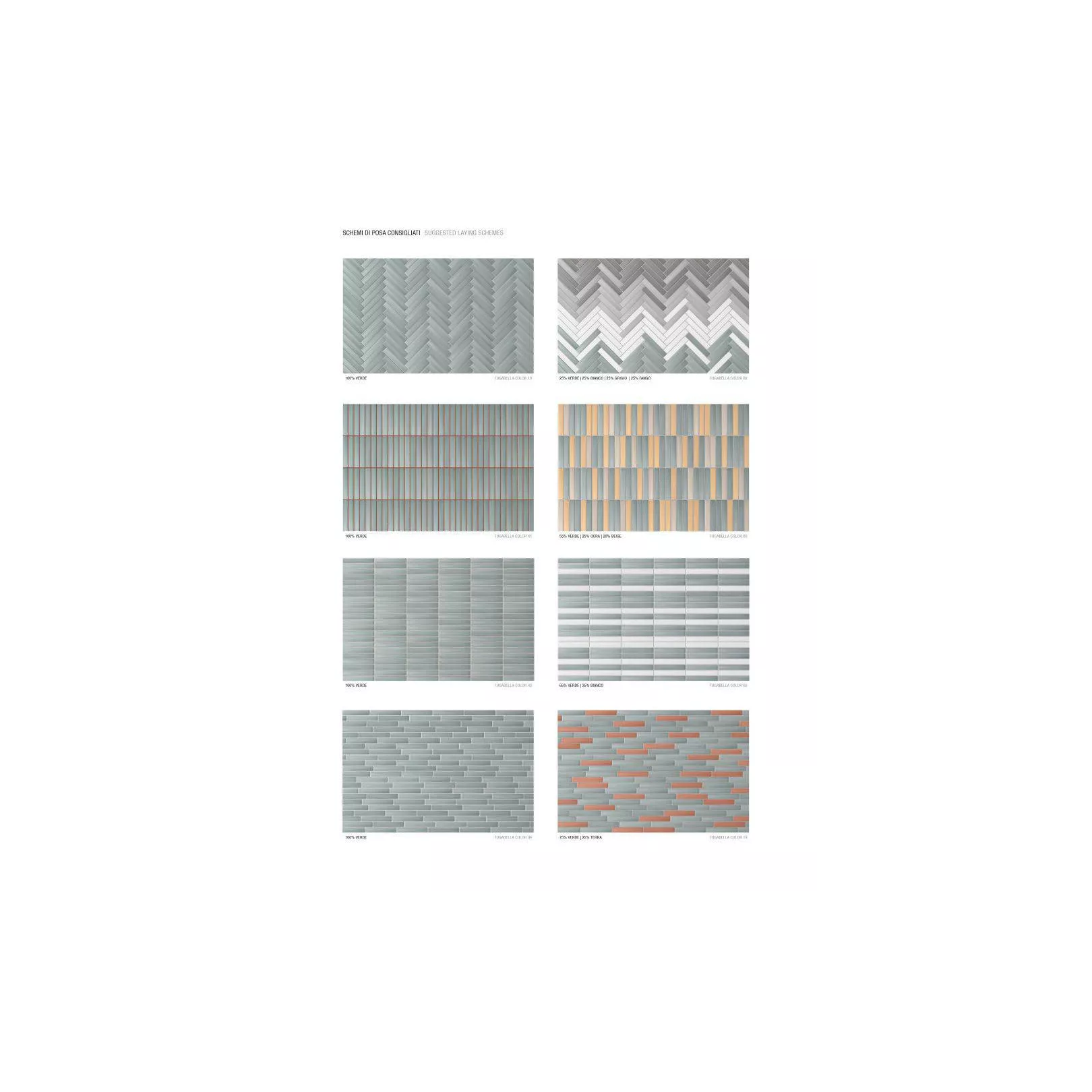 Carrelage grès cérame effet graphique RAINBOW