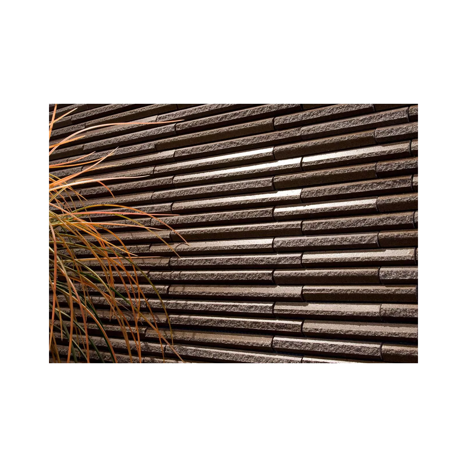Mosaïque de grès cérame INAX HOSOWARI BORDER stick 23.5x2cm
