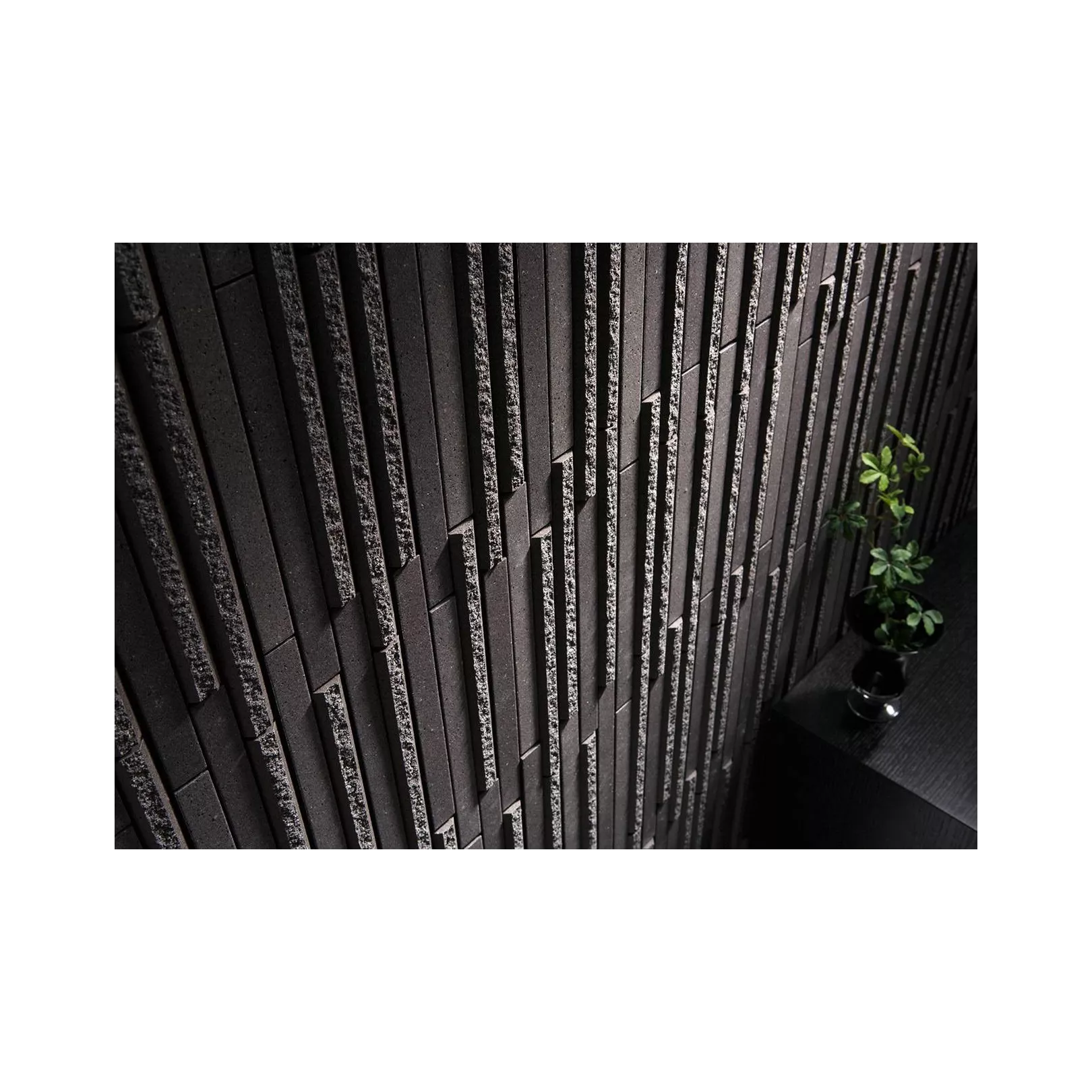 Mosaïque de grès cérame INAX OMBRE BORDER stick 23.5x2cm
