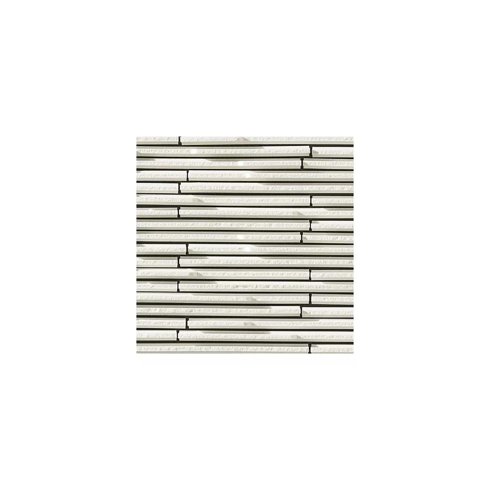 Mosaïque de grès cérame INAX SEKIHA stick 23.5x1.4cm