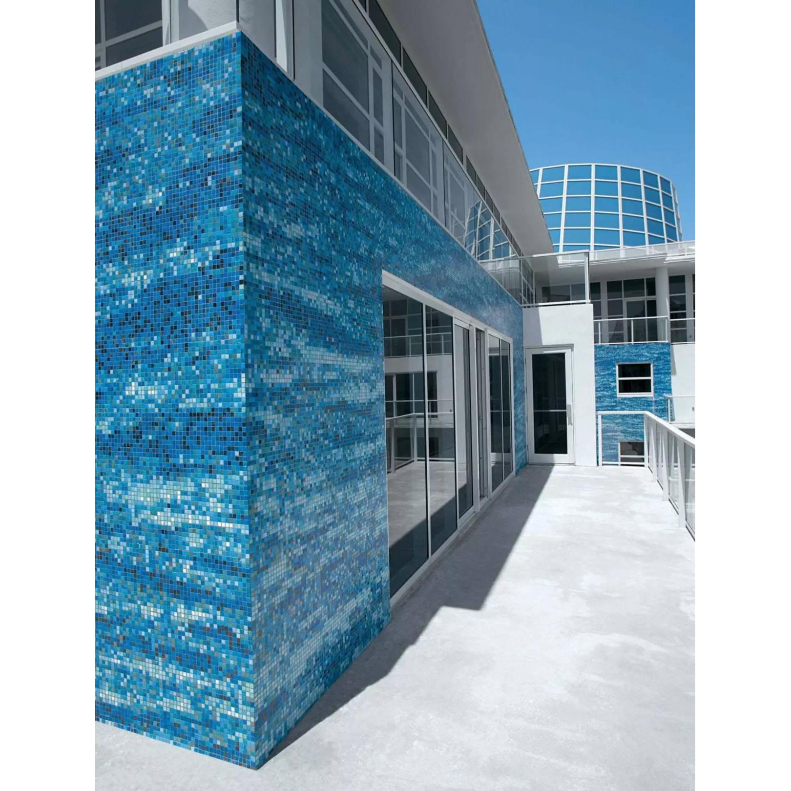 Mosaïque de pâte de verre VITREO