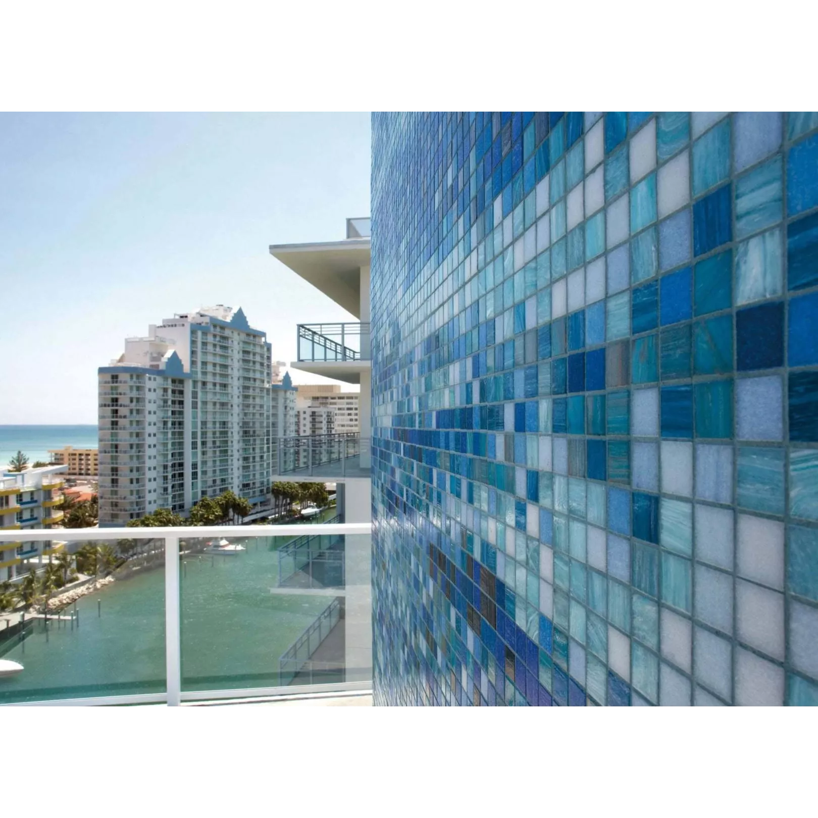 Mosaïque de pâte de verre VITREO