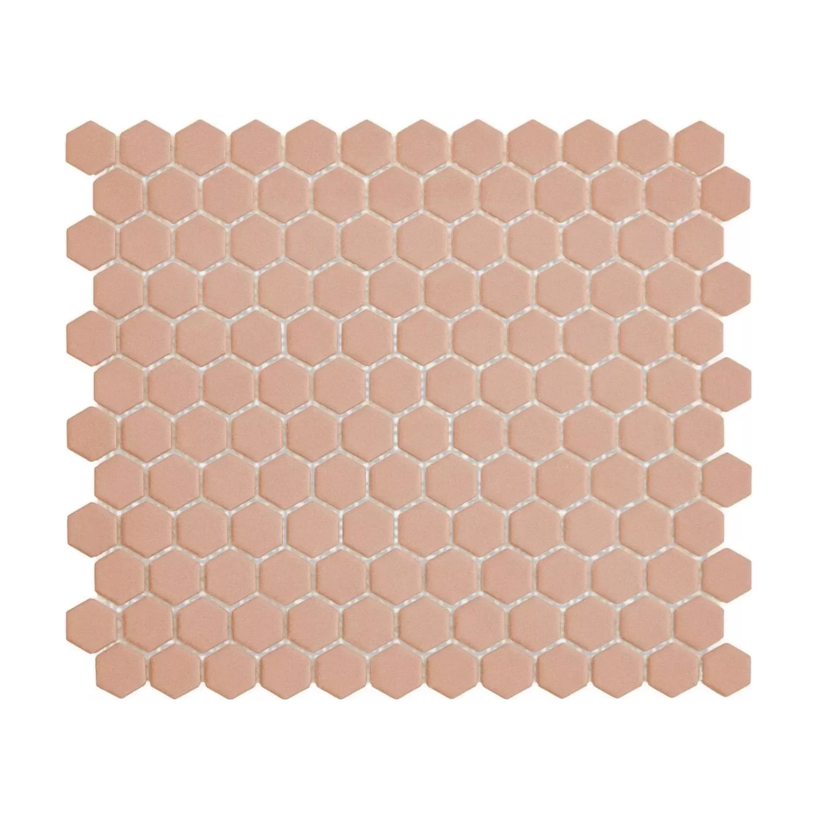 Mosaïque de grès cérame HEXAGONS 2,6x2,3cm