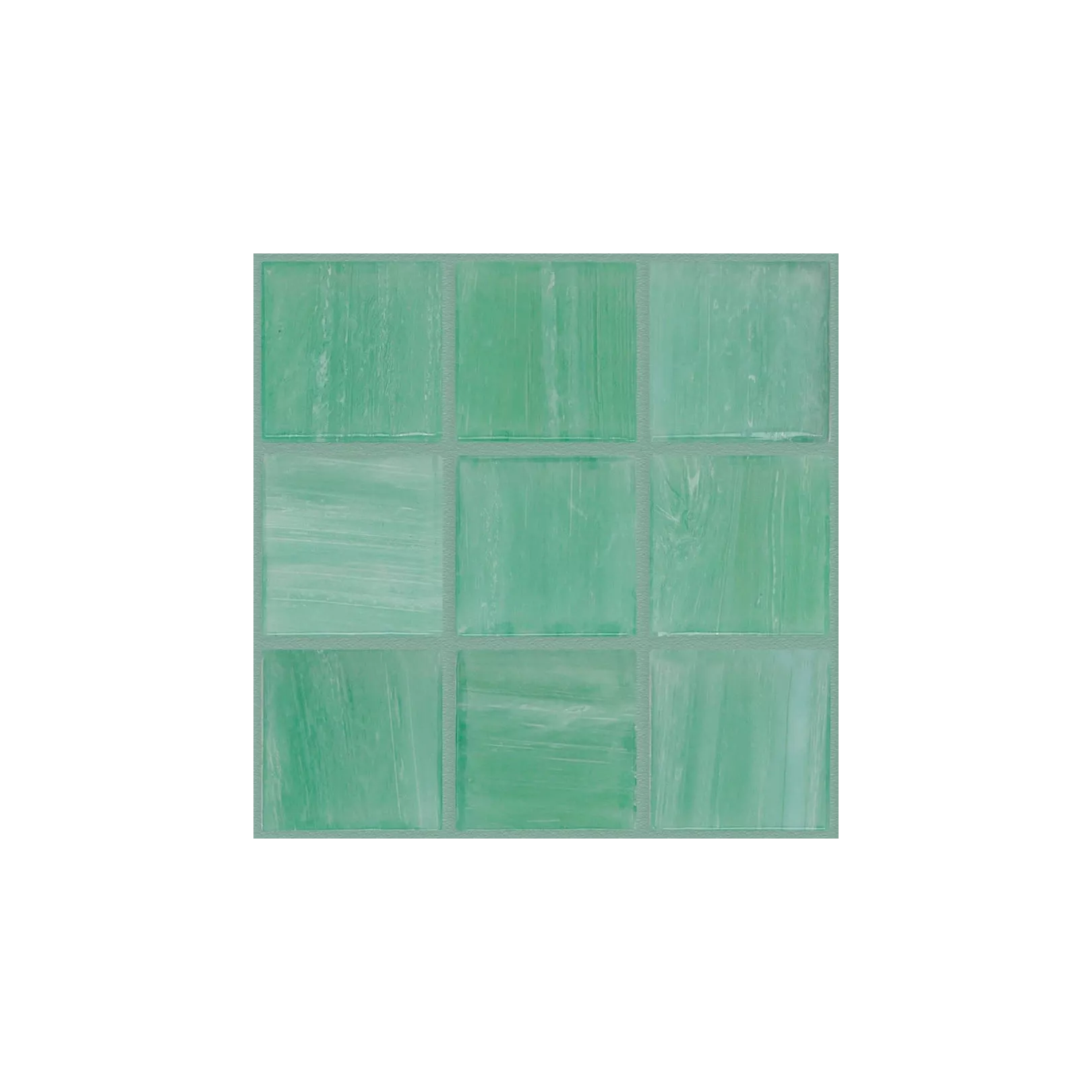 Mosaïque de pâte de verre BRILLANTE