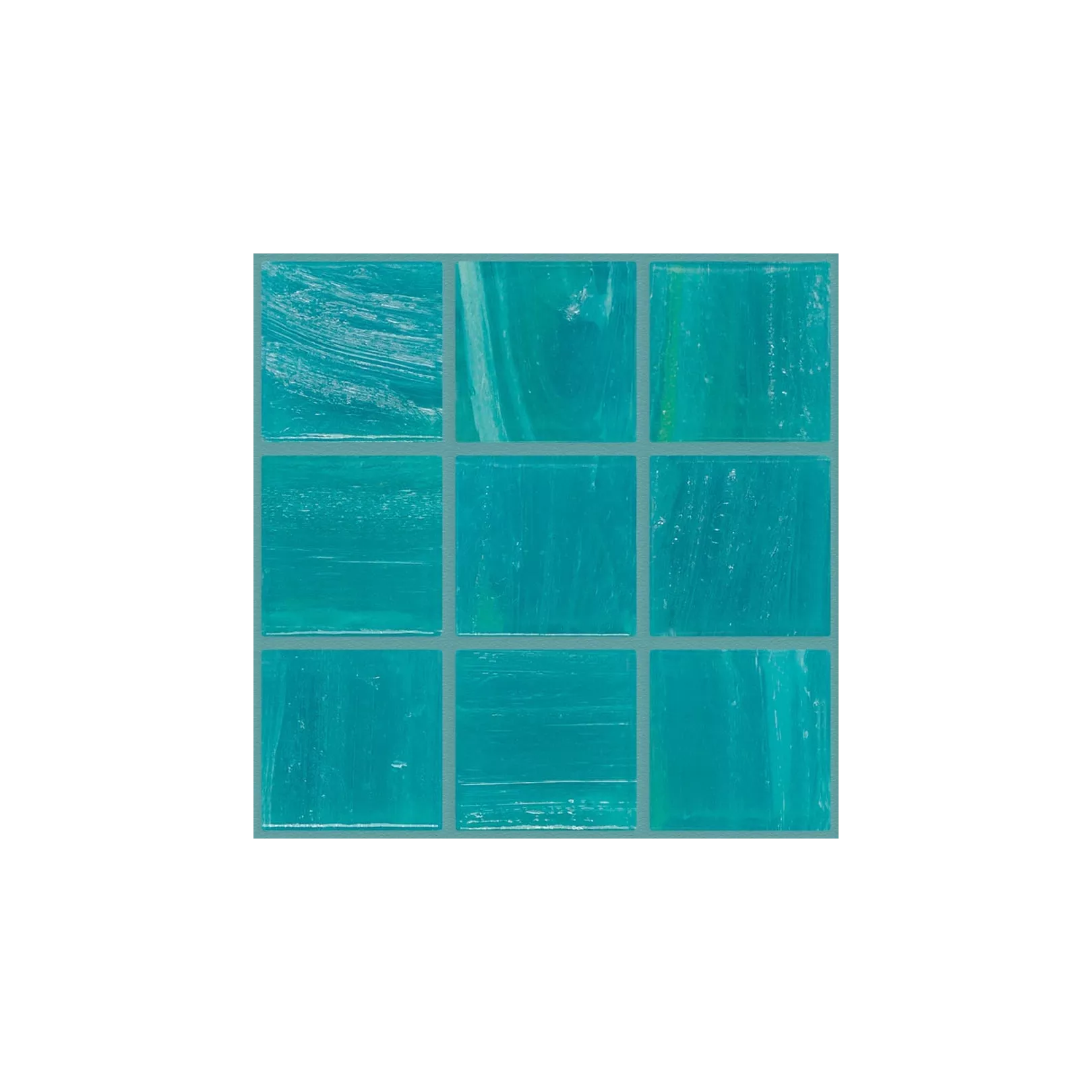 Mosaïque de pâte de verre BRILLANTE