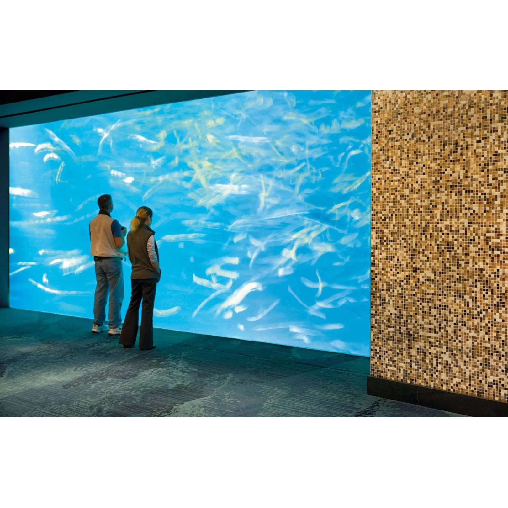 Mosaïque de pâte de verre BRILLANTE