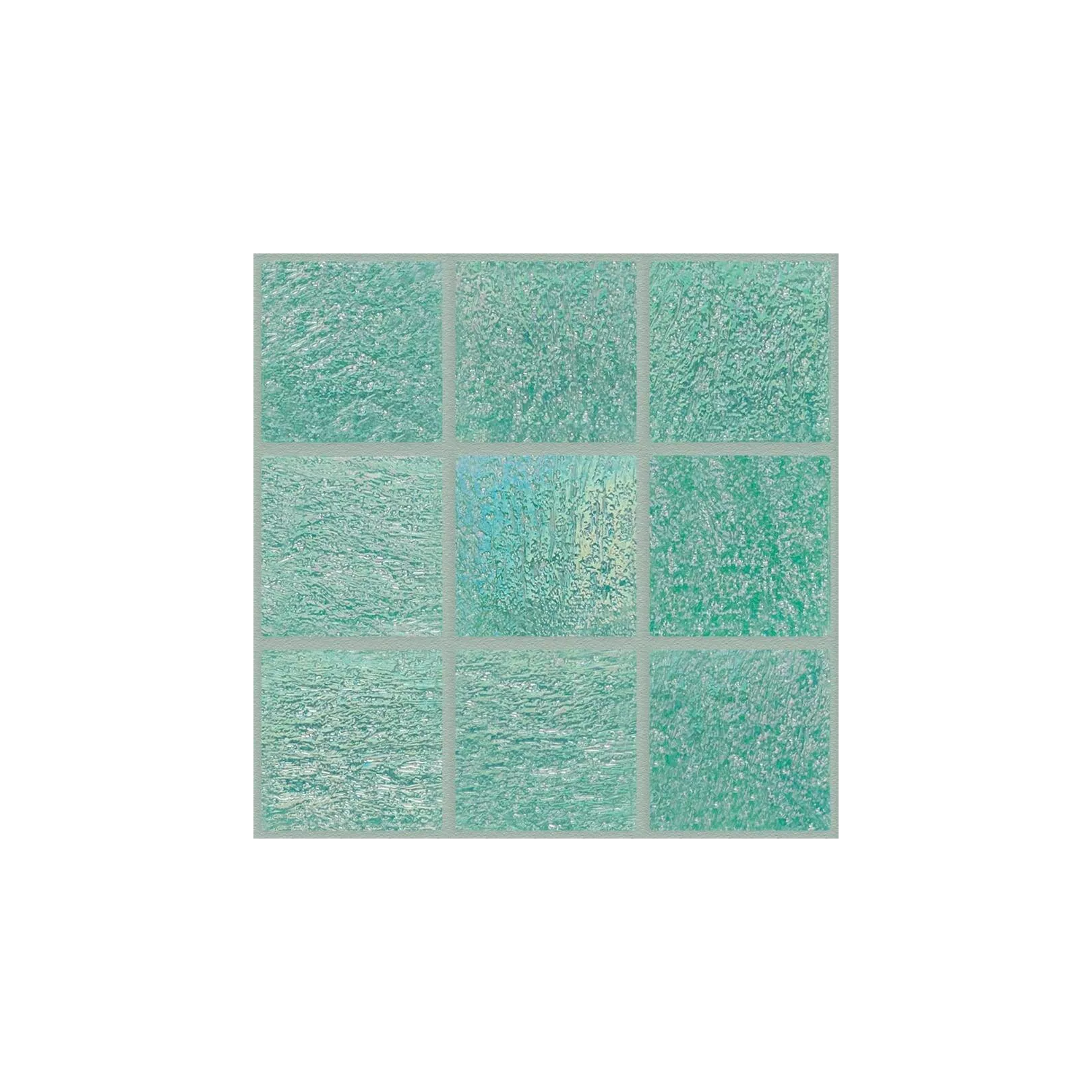 Mosaïque de pâte de verre SHINING
