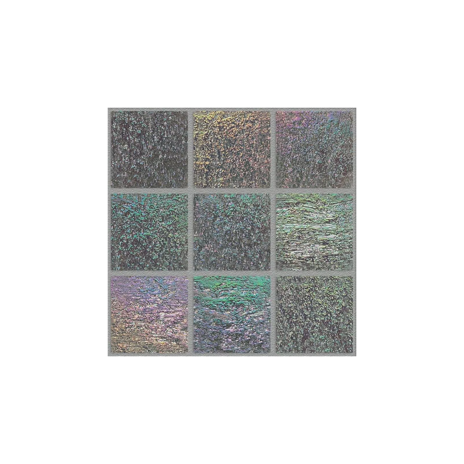 Mosaïque de pâte de verre SHINING