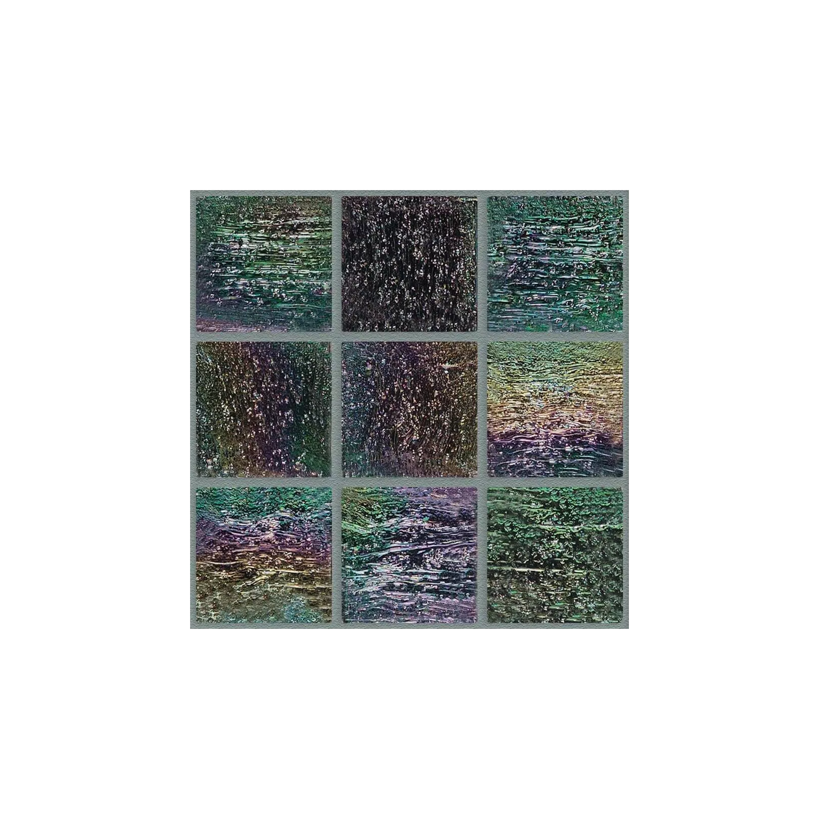 Mosaïque de pâte de verre SHINING