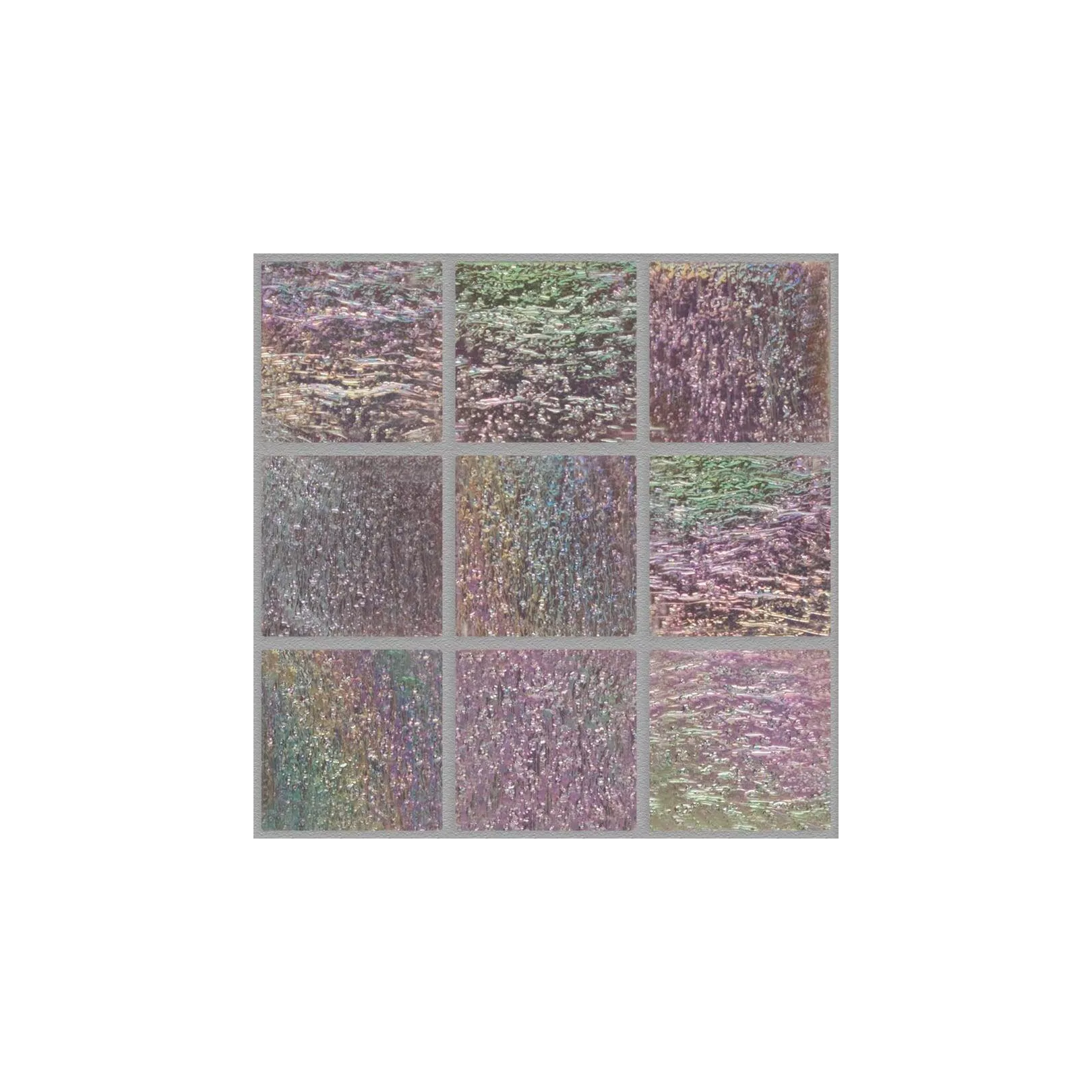 Mosaïque de pâte de verre SHINING