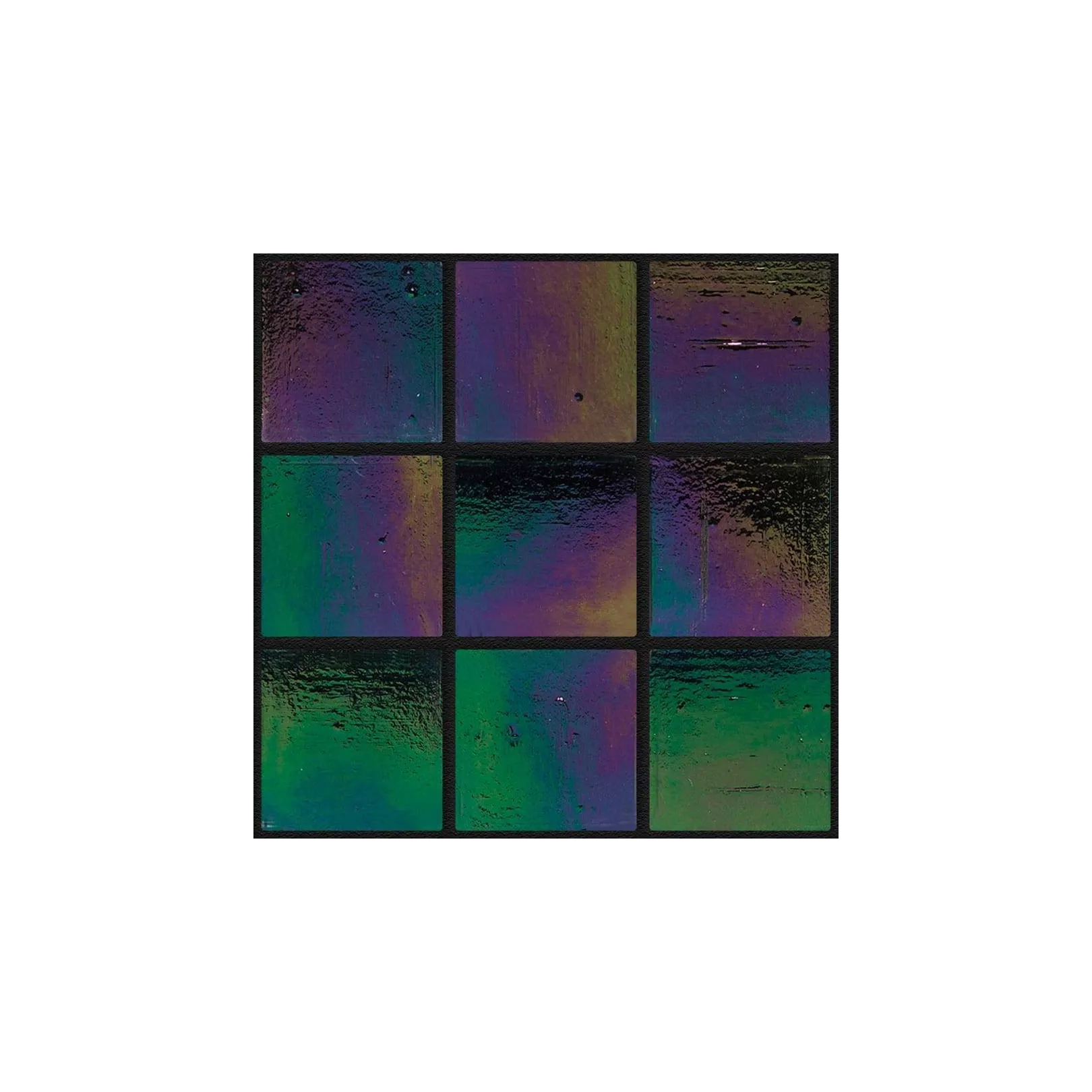 Mosaïque de pâte de verre SHINING