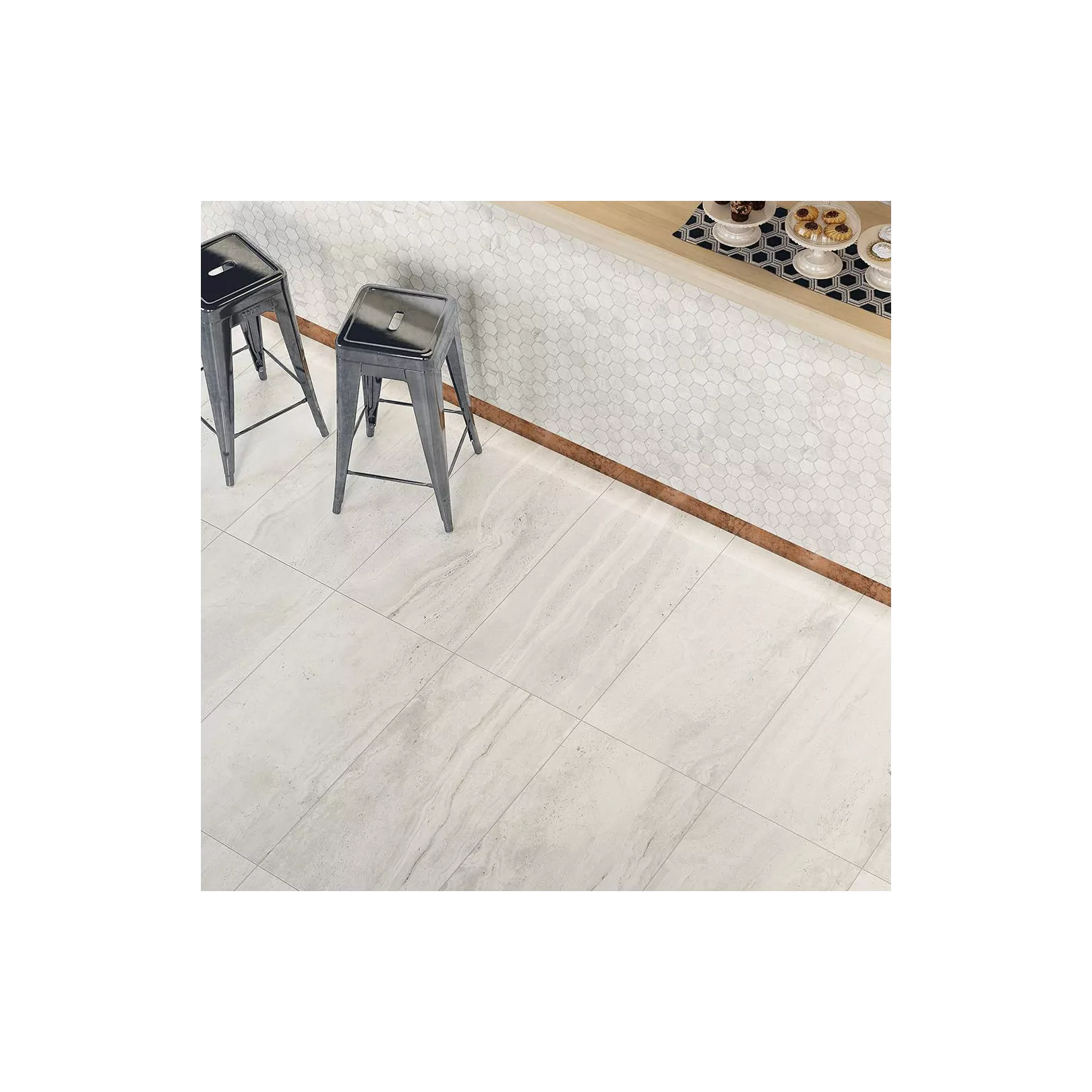 Carrelage grès cérame effet pierre VEINSTONE